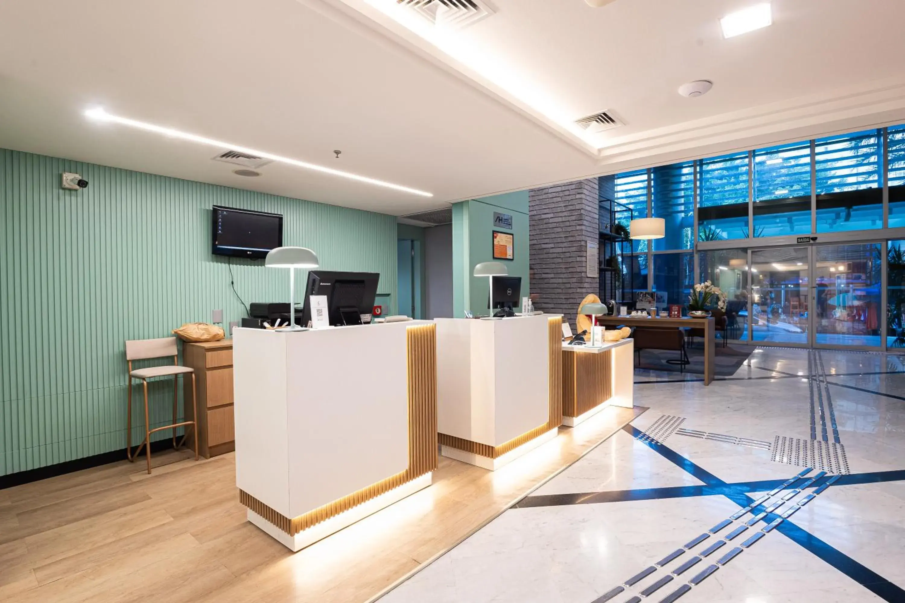 Lobby or reception in Comfort Ibirapuera Lobby or reception in Comfort Ibirapuera