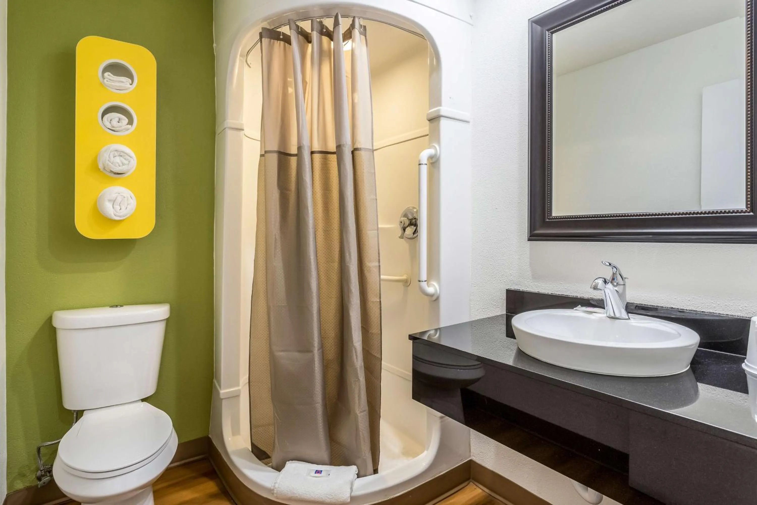 Bathroom in Motel 6-Needles, CA