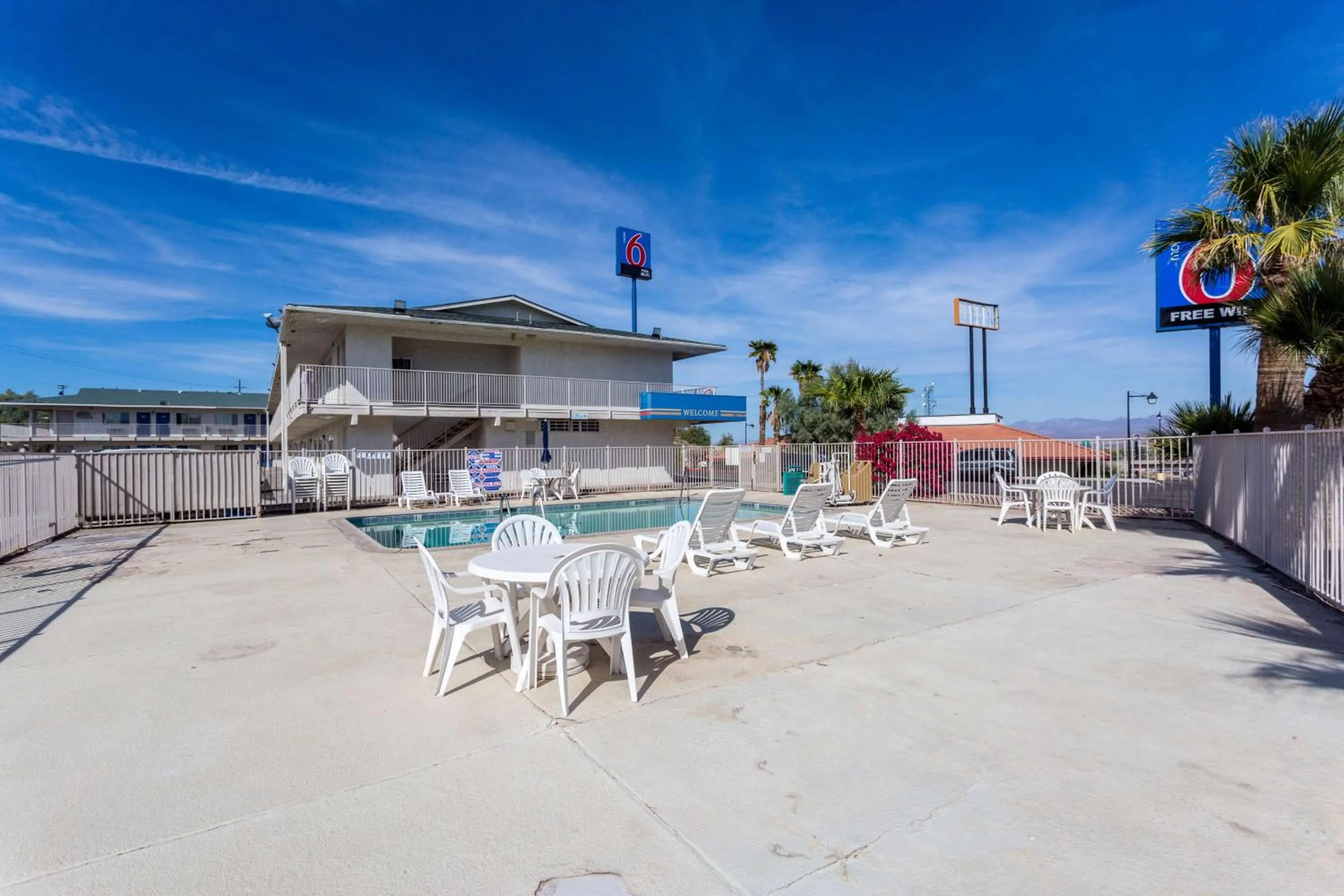 On site in Motel 6-Needles, CA