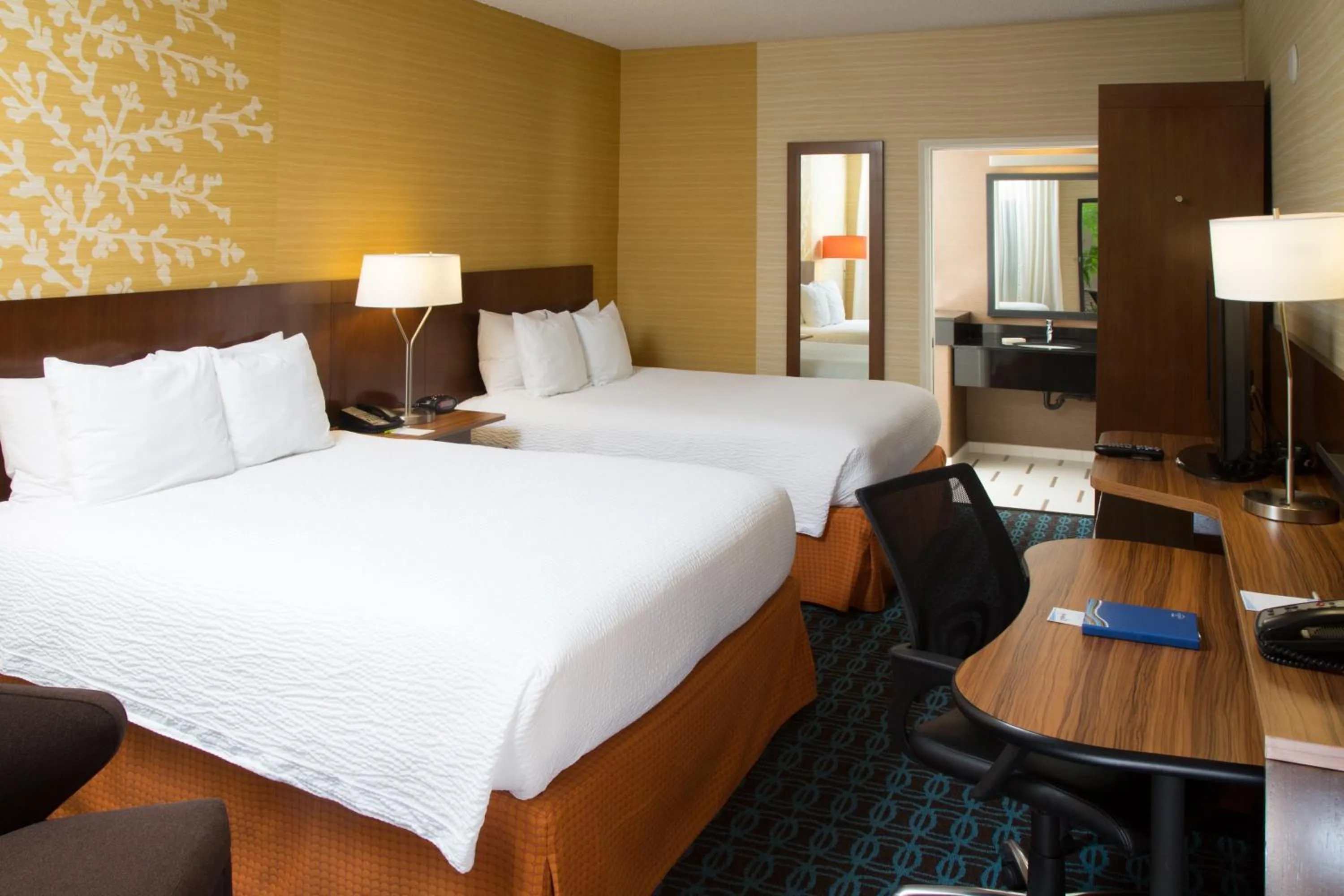 Bedroom, Bed in Fairfield Inn Anaheim Hills Orange County