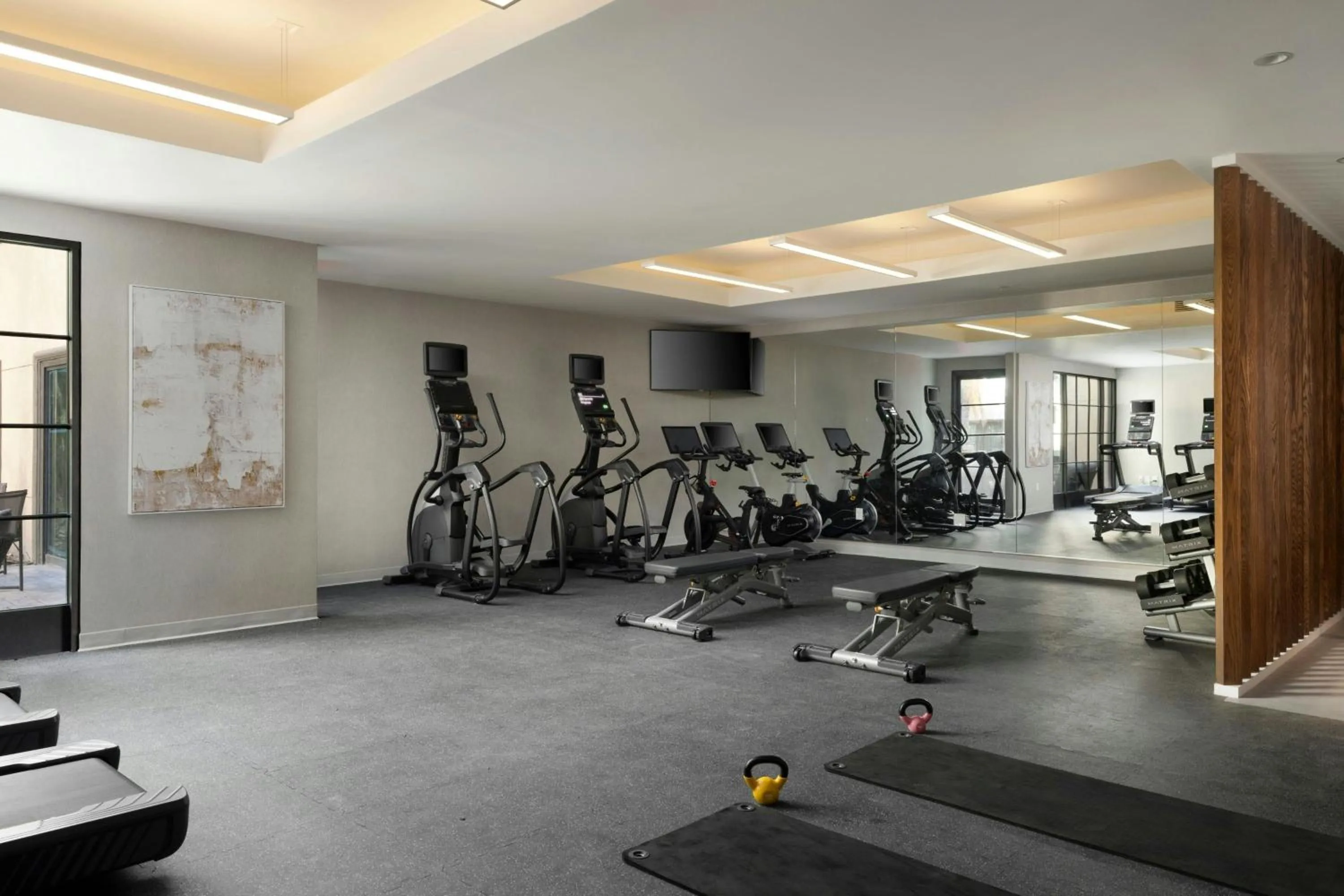 Fitness centre/facilities in Courtyard by Marriott Los Angeles Pasadena Old Town