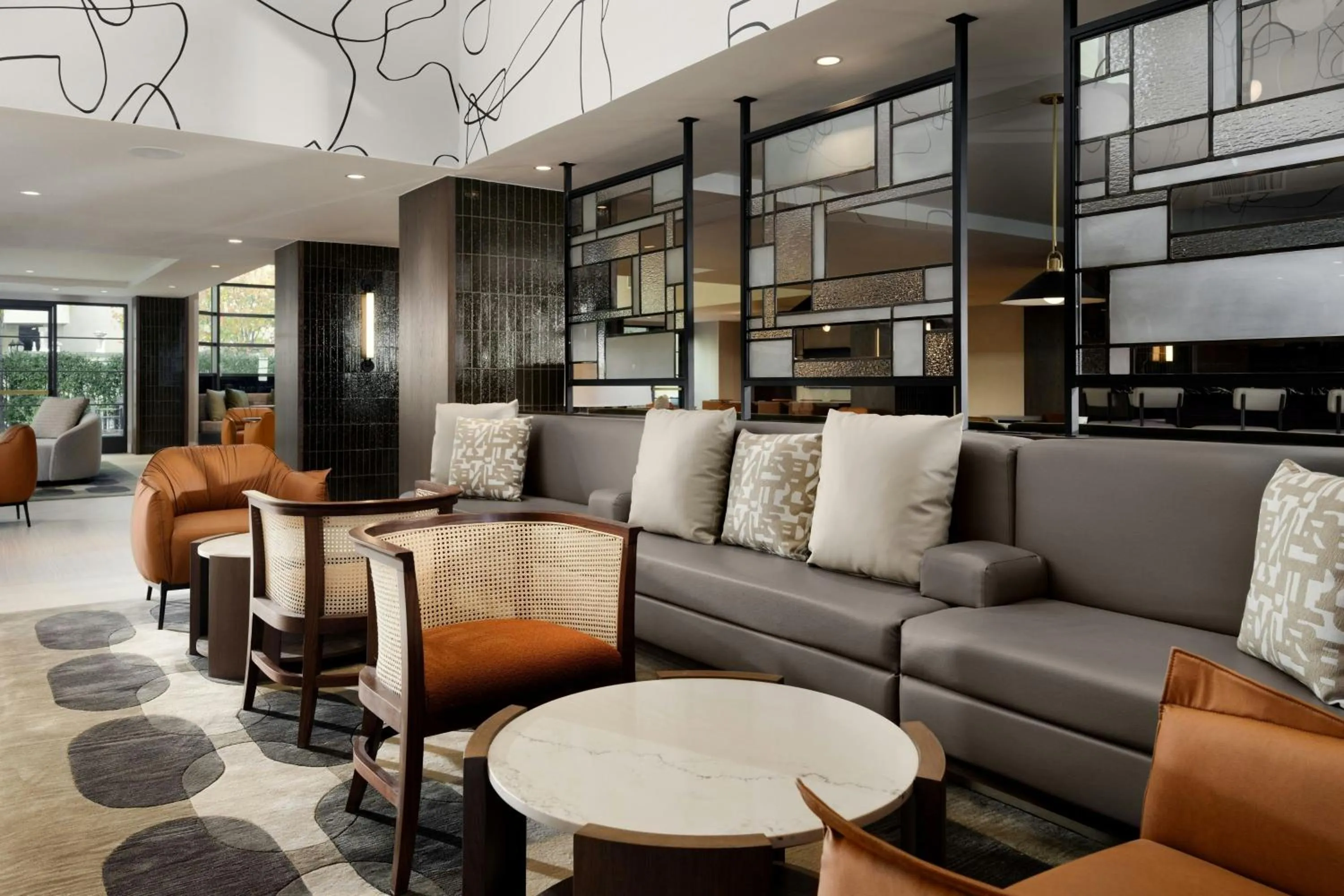 Lobby or reception in Courtyard by Marriott Los Angeles Pasadena Old Town