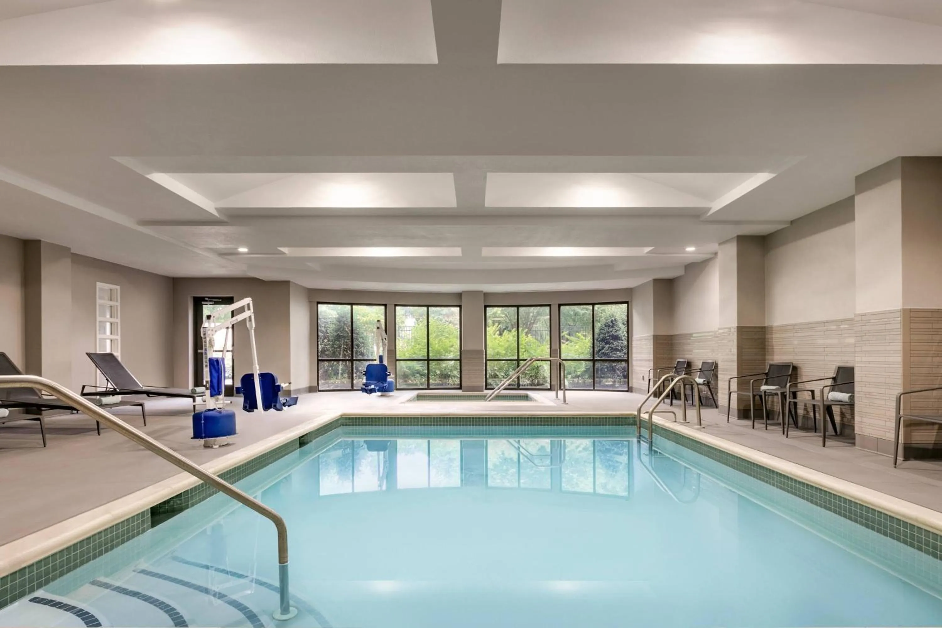 Swimming pool in Courtyard Lancaster