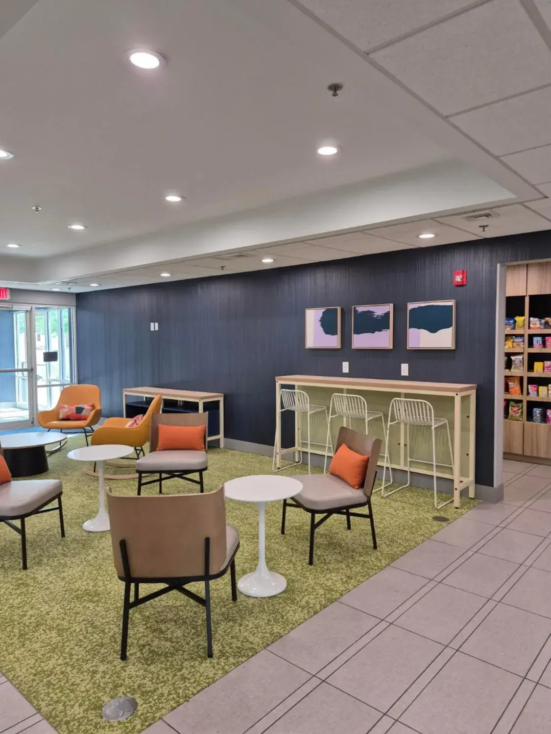 Lobby or reception in Spark by Hilton Lancaster Lobby or reception in Spark by Hilton Lancaster