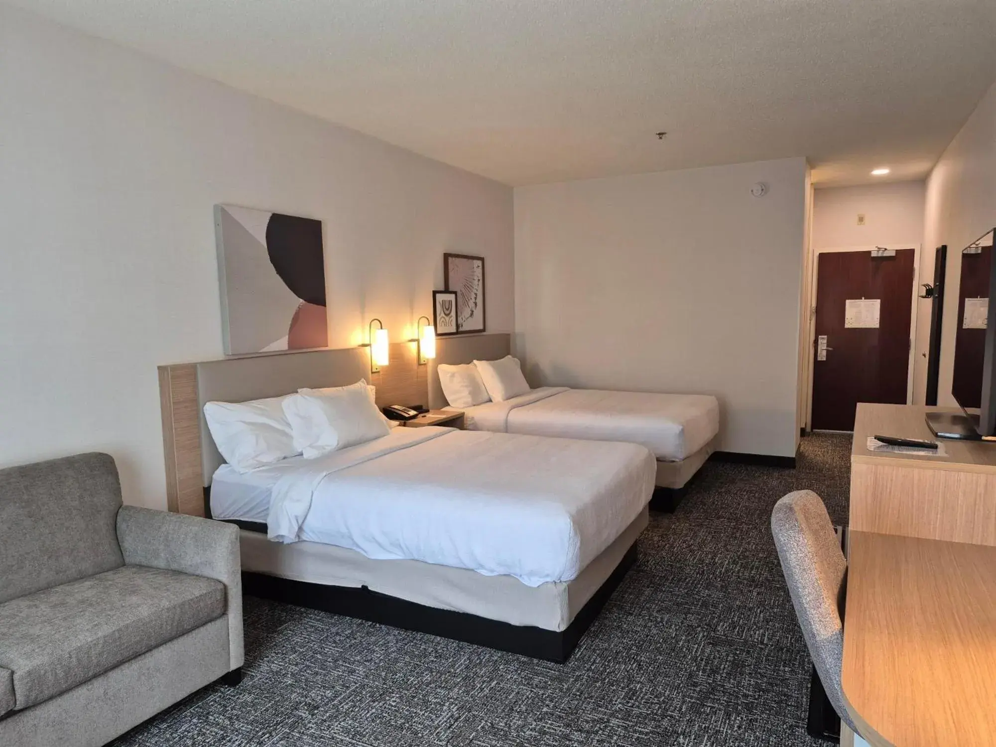 Bedroom, Bed in Spark by Hilton Lancaster Bedroom, Bed in Spark by Hilton Lancaster