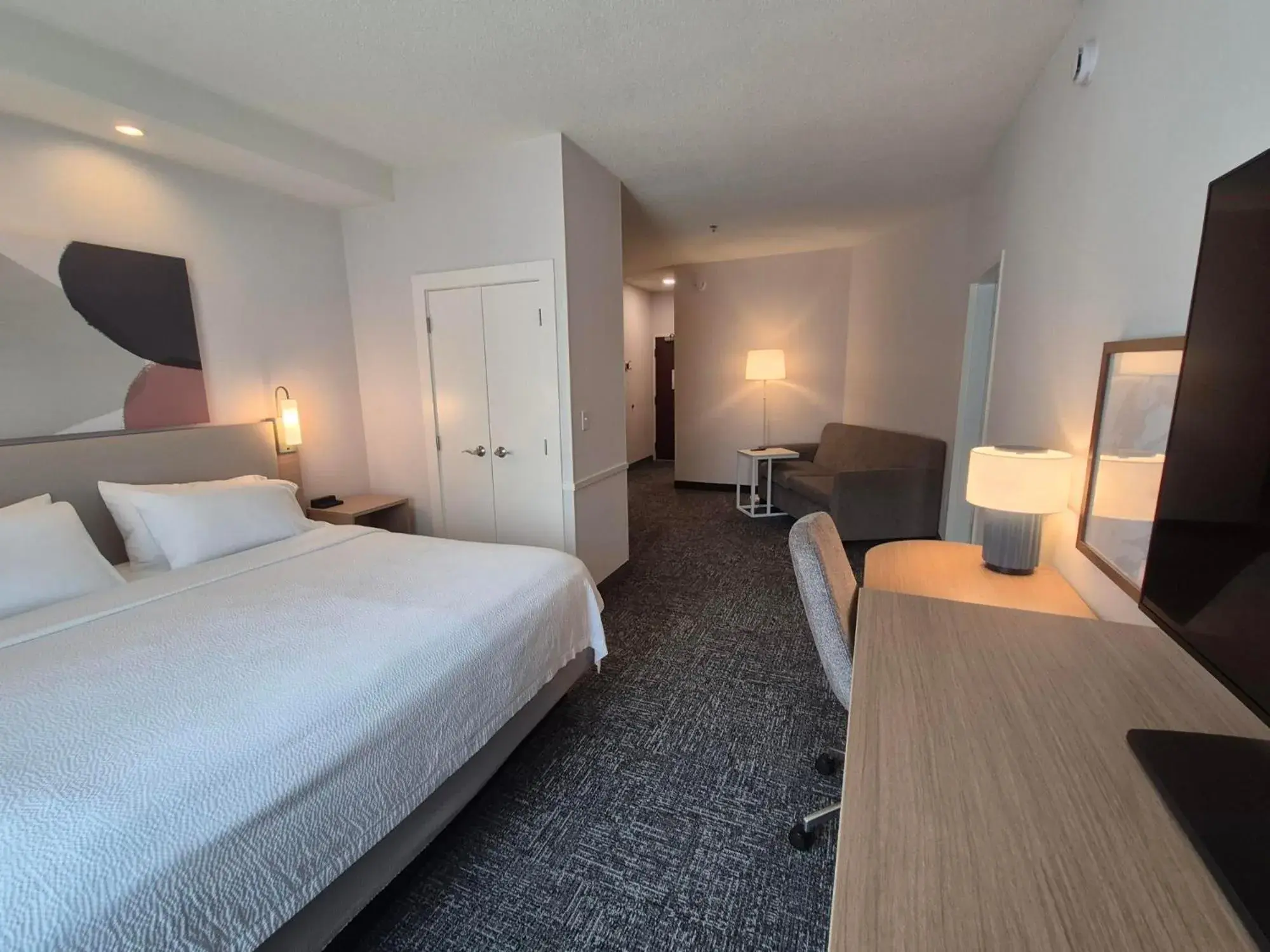 Bedroom, Bed in Spark by Hilton Lancaster Bedroom, Bed in Spark by Hilton Lancaster