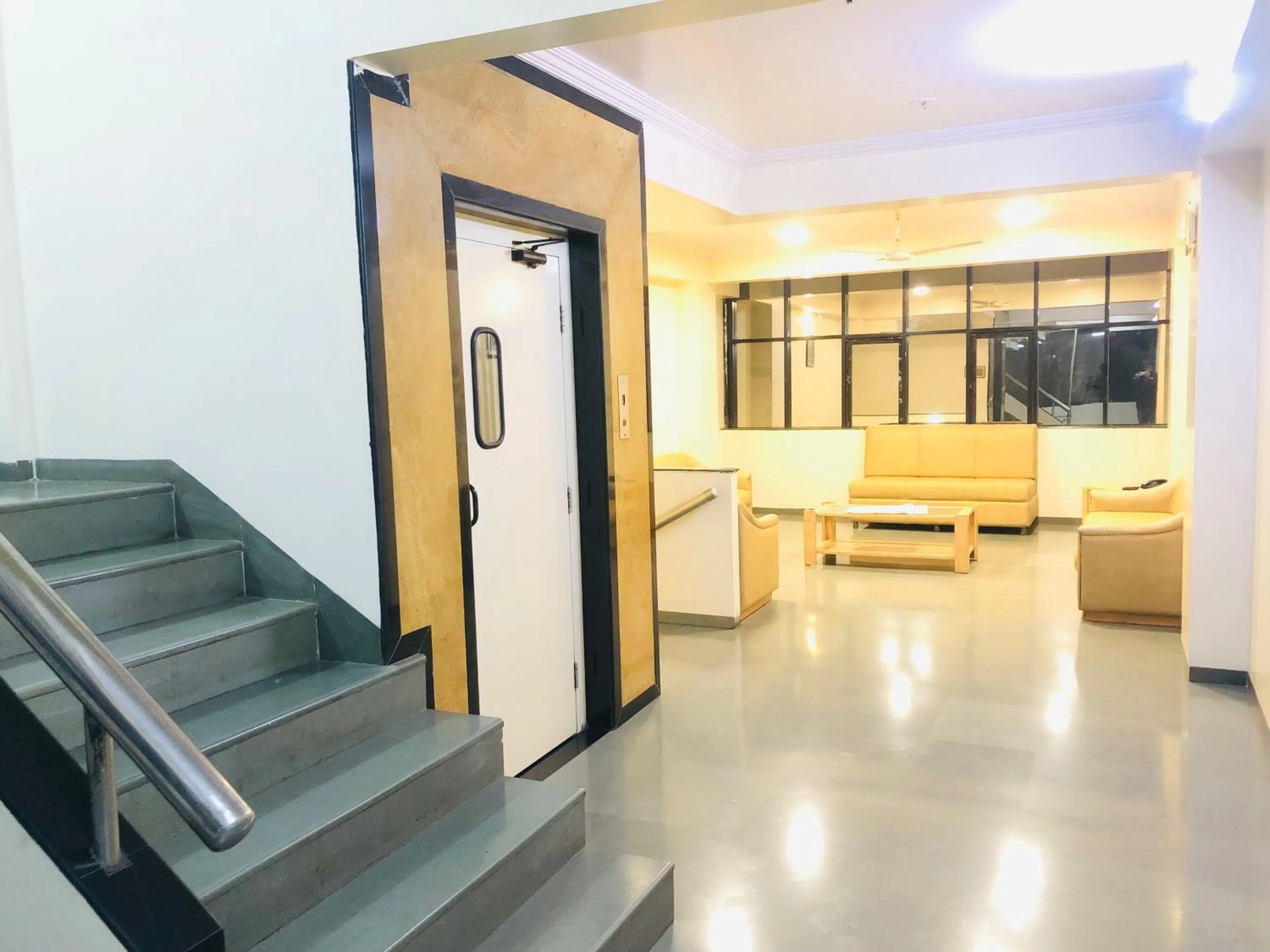 Seating area in Hotel New Uttam Hira Palace