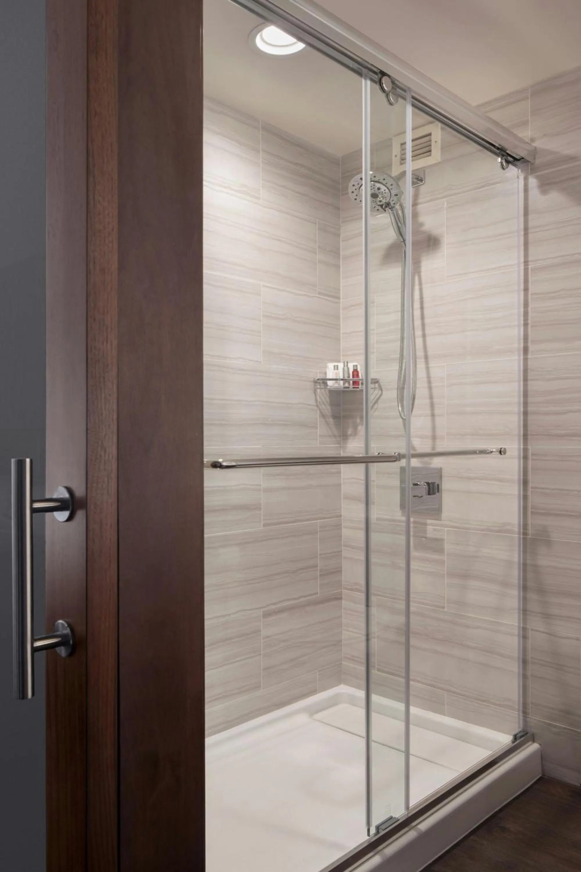 Bathroom in Fullerton Marriott at California State University