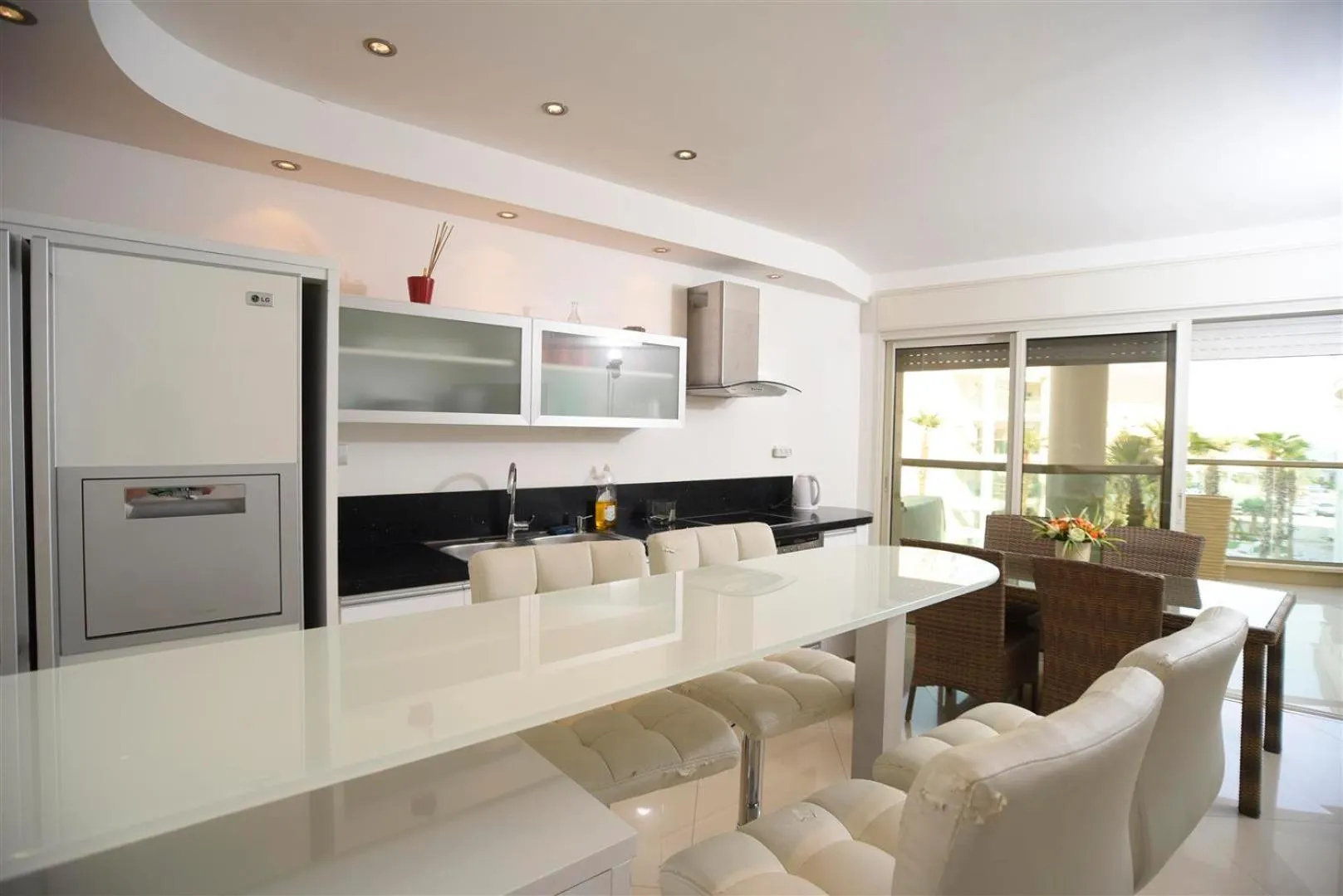 Kitchen or kitchenette in City Resort Palmore