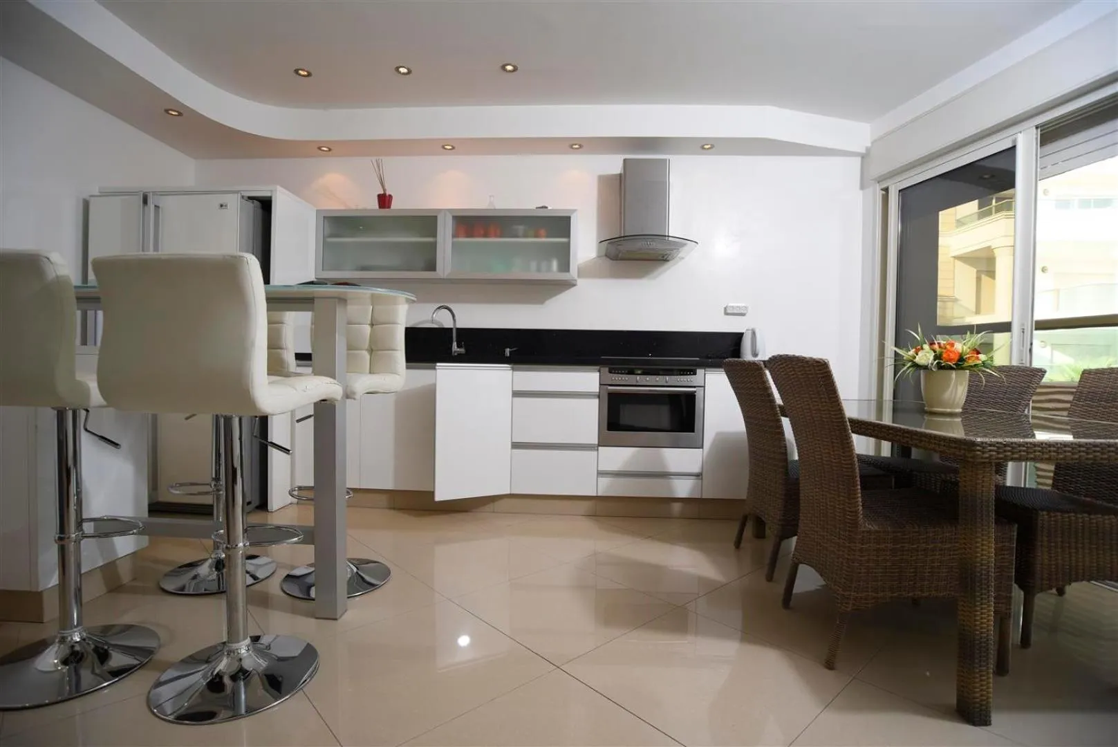 Kitchen or kitchenette in City Resort Palmore