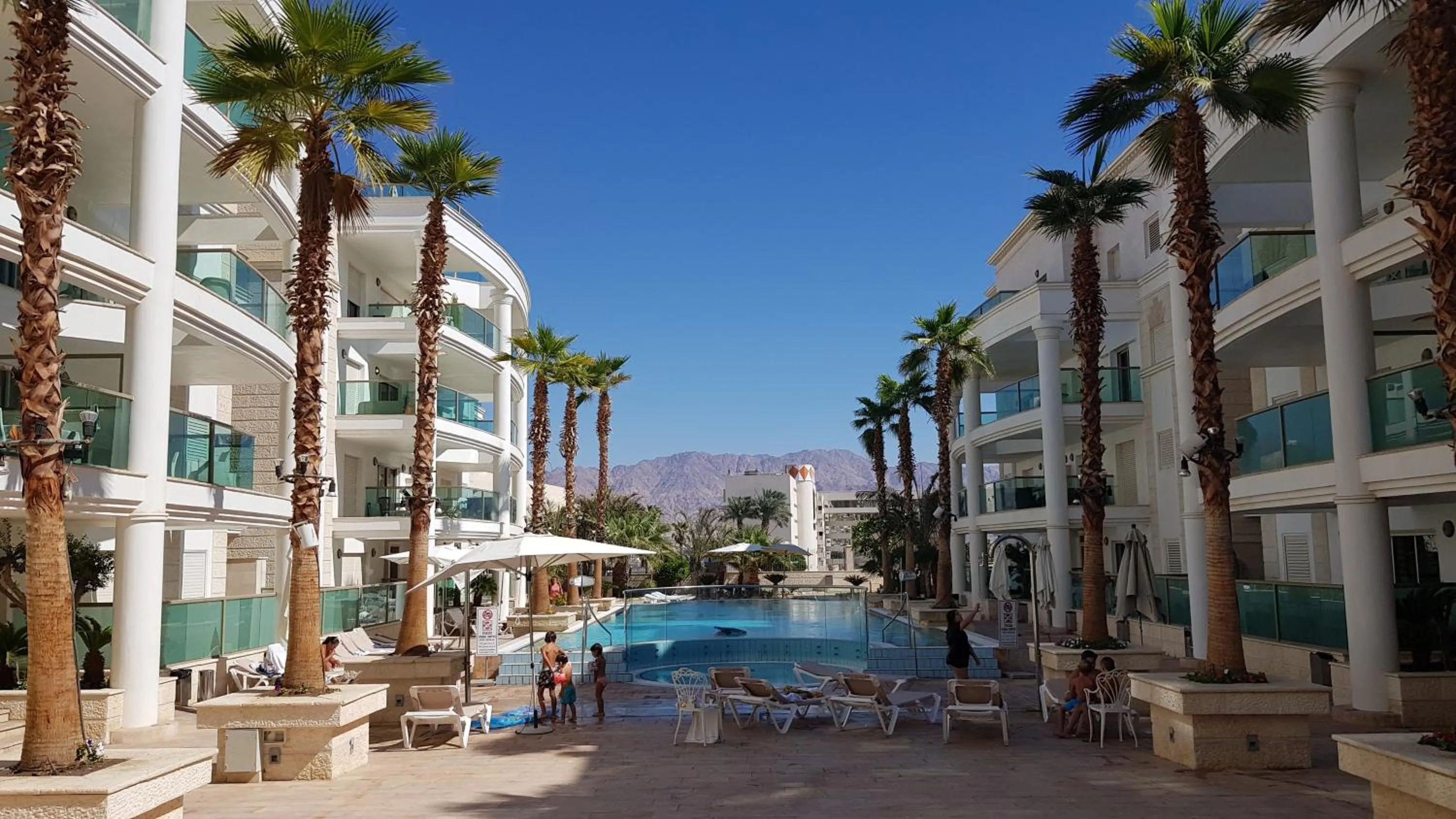 Swimming pool in City Resort Palmore