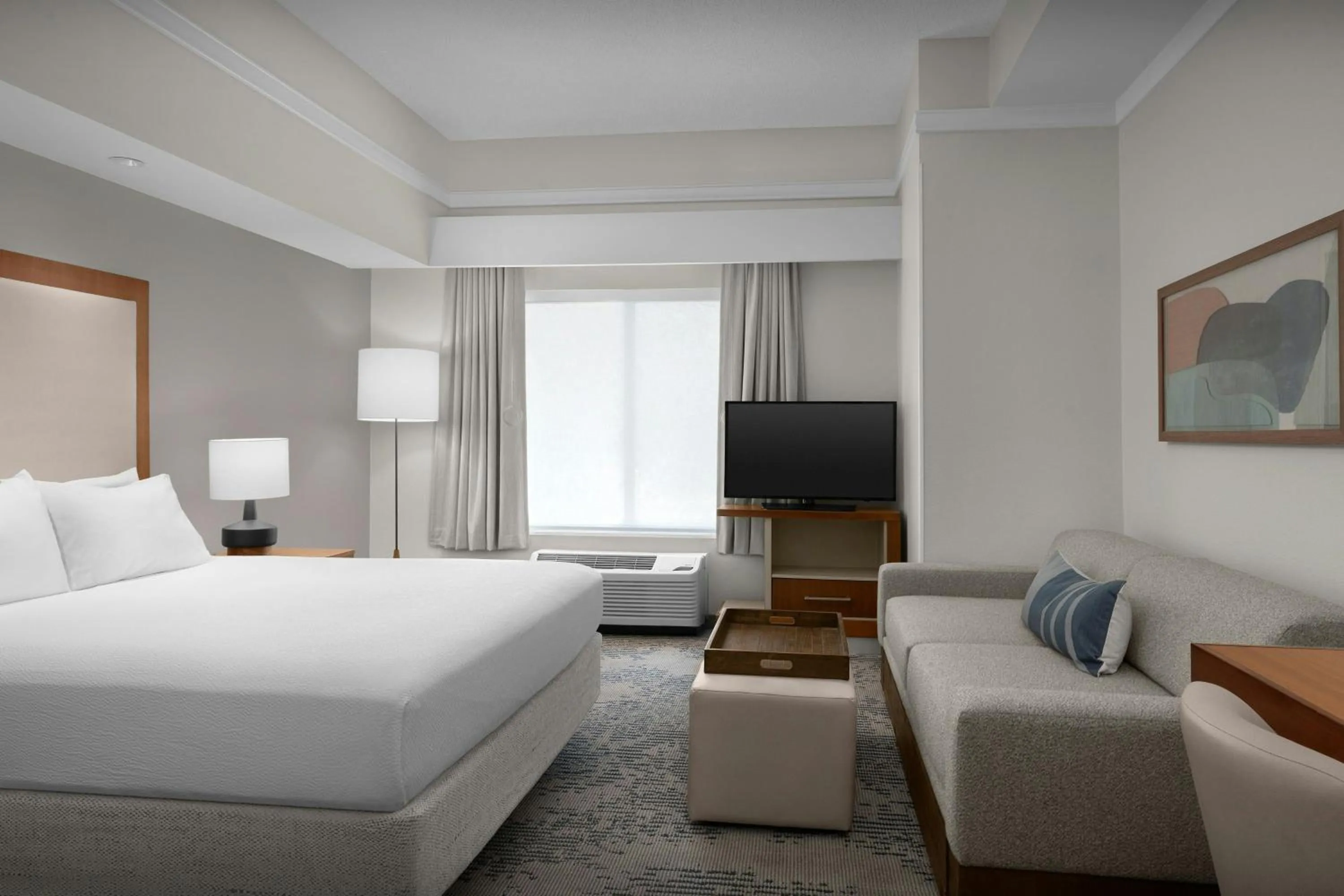 Photo of the whole room, Bed in SpringHill Suites by Marriott Lynchburg Airport/University Area