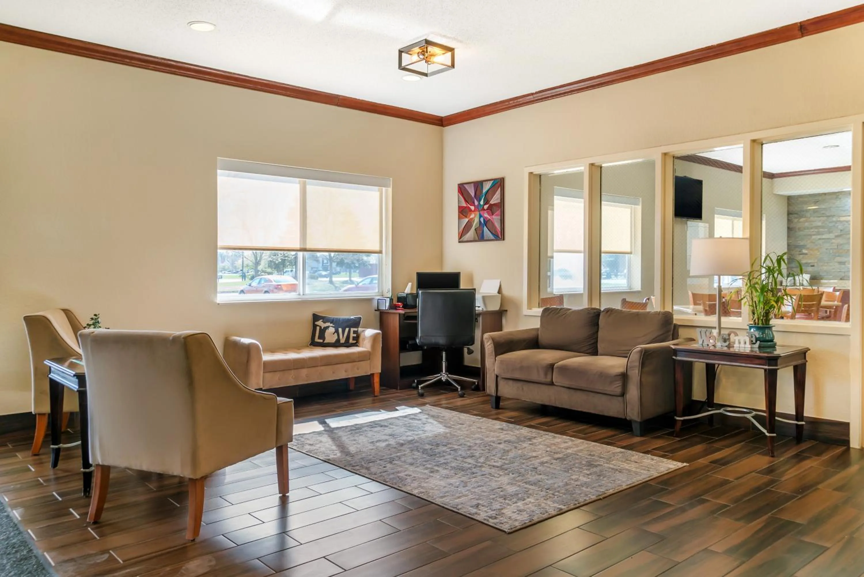 Lobby or reception in Quality Inn & Suites