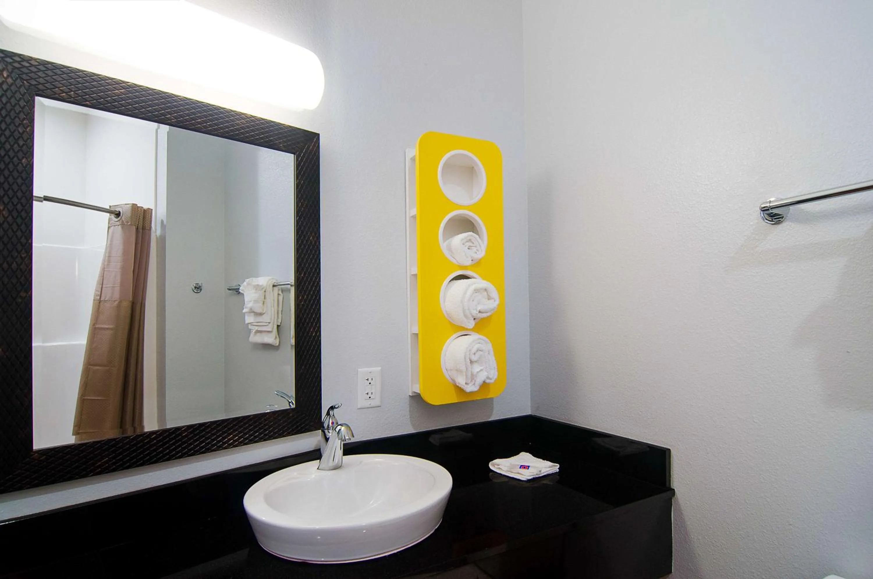 Shower in Motel 6-Midland, TX