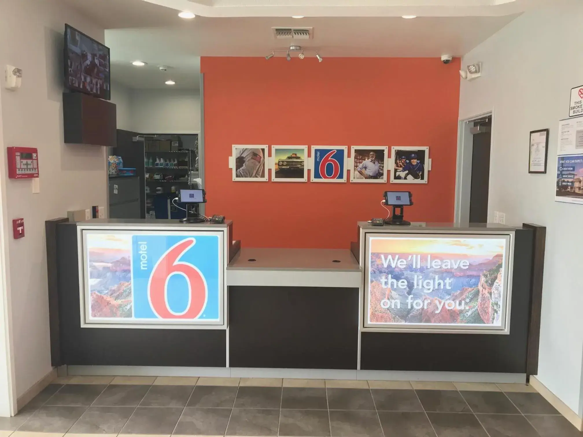 Lobby or reception in Motel 6-Midland, TX Lobby or reception in Motel 6-Midland, TX