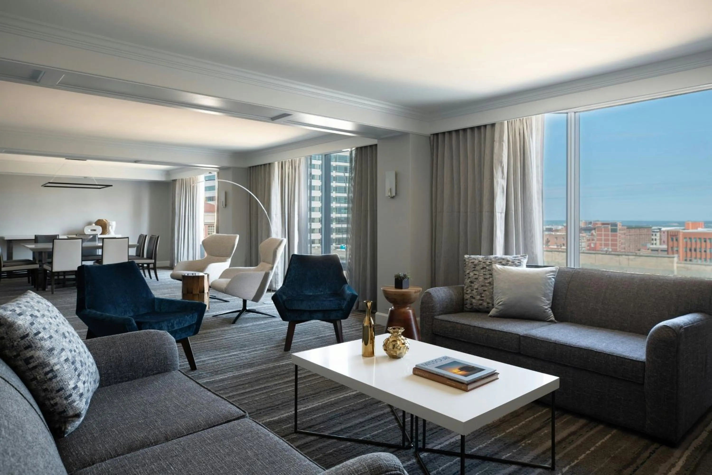 Bedroom in Kansas City Marriott Downtown