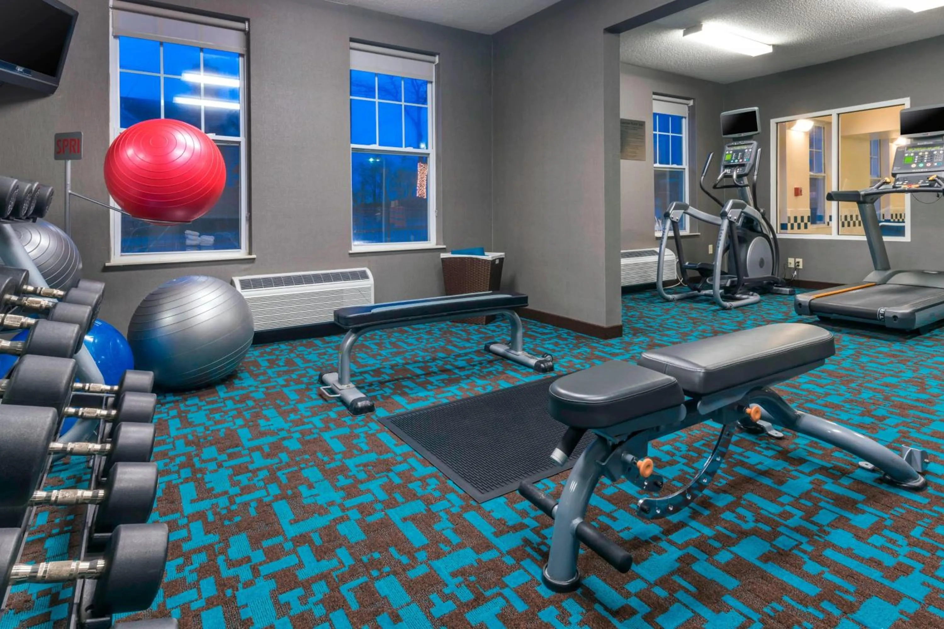 Fitness centre/facilities in Fairfield Inn Kansas City Downtown/Union Hill