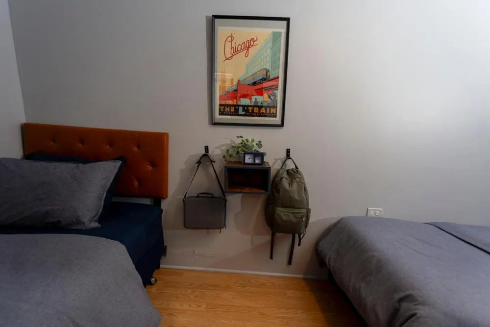 Bed in Chicago Parthenon Hostel