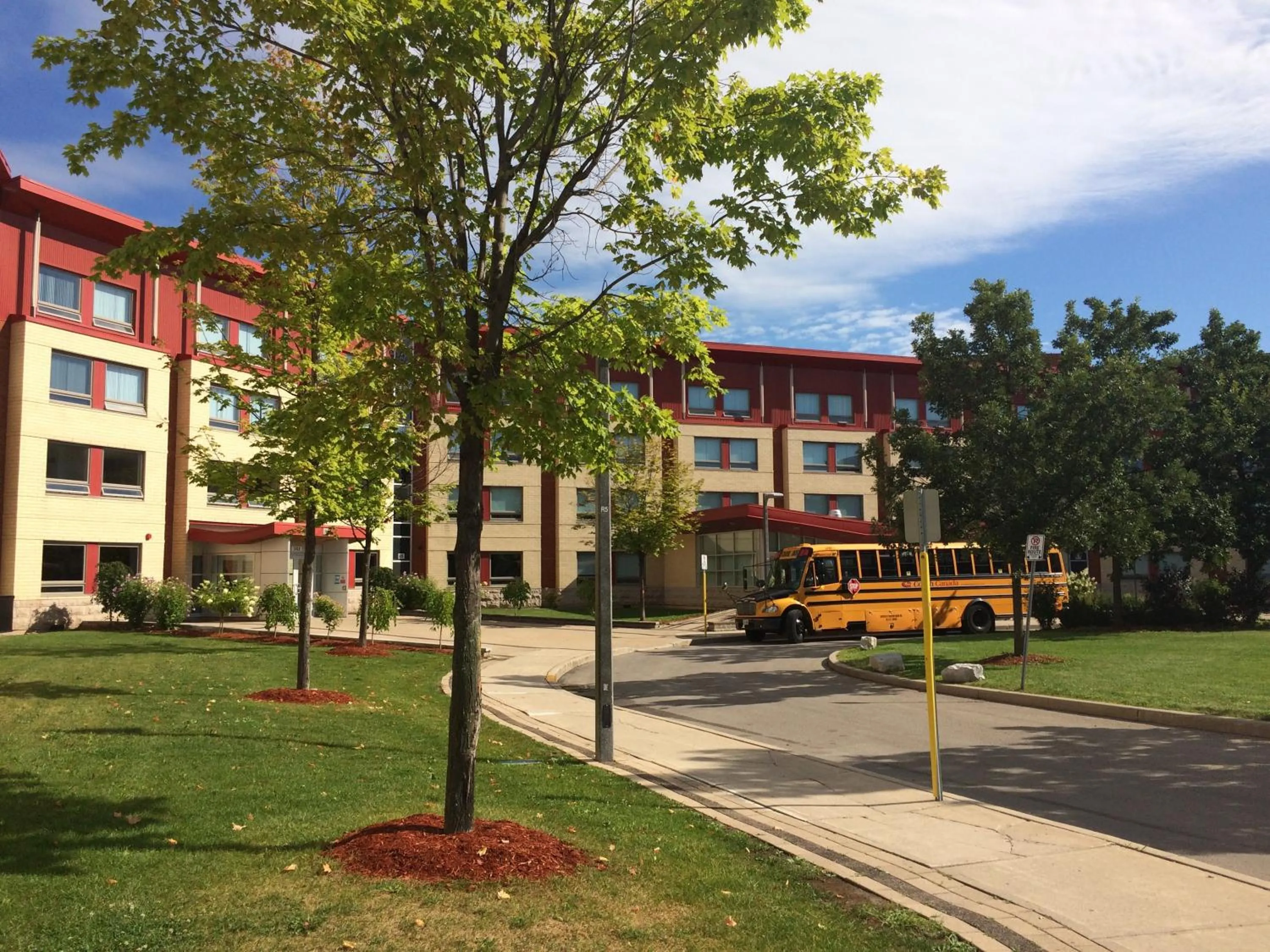 Property building in Residence & Conference Centre - Oakville