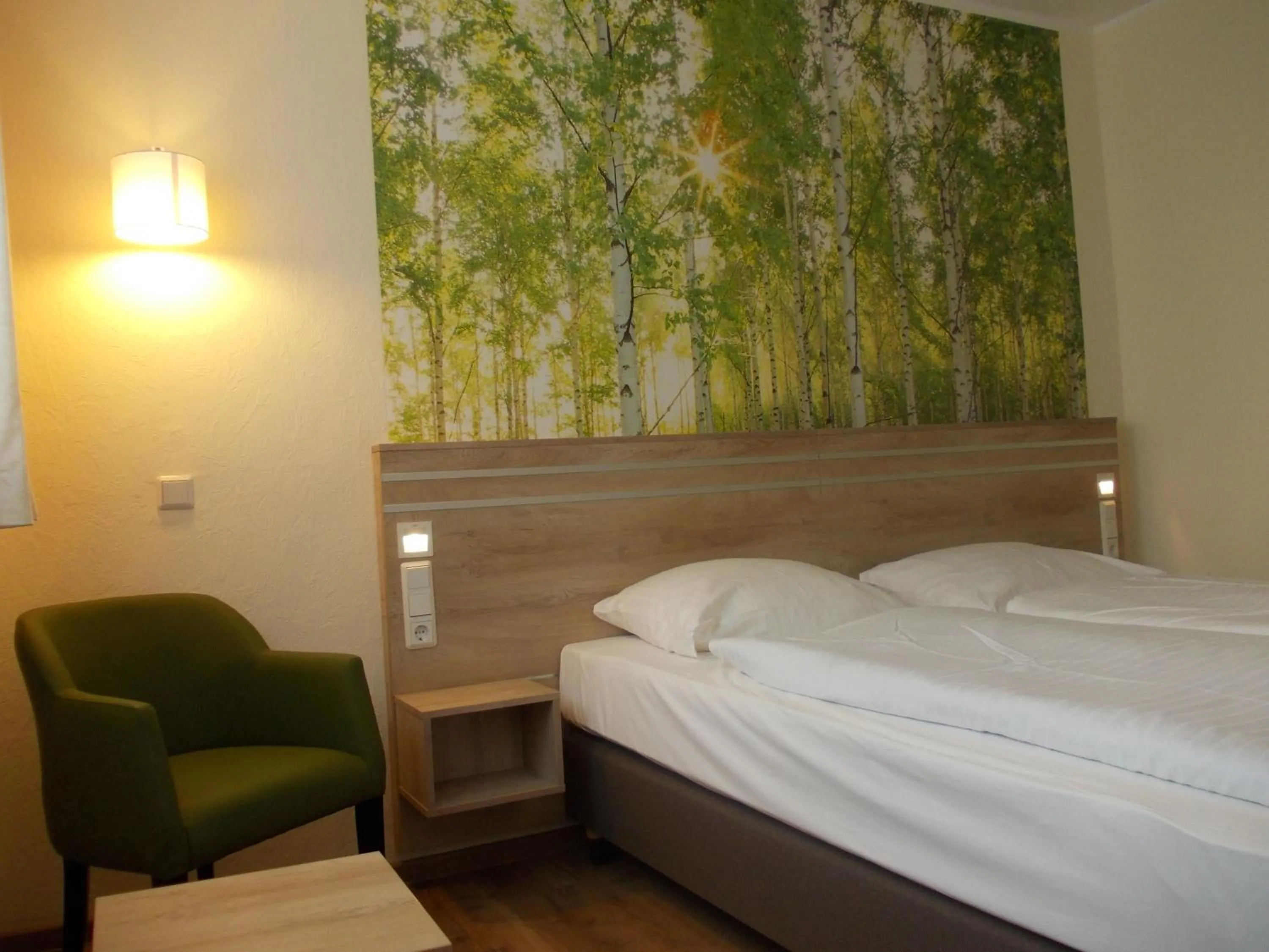 Bed in Berghotel Glockenberg