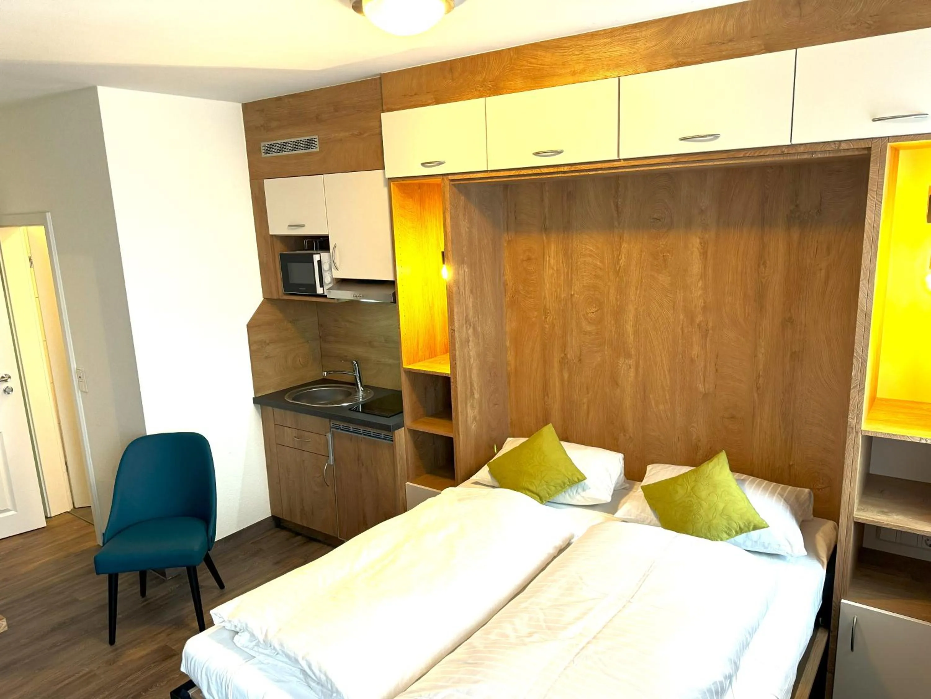 Bed in Berghotel Glockenberg