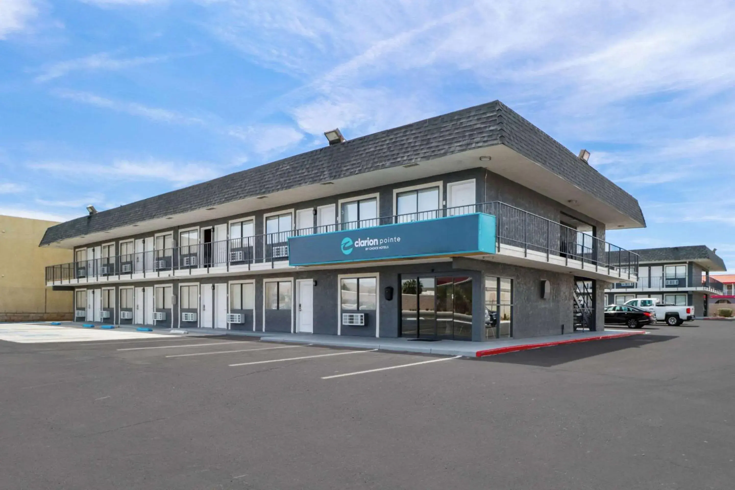 Property building in Clarion Pointe Ridgecrest near China Lake Naval Station Property building in Clarion Pointe Ridgecrest near China Lake Naval Station