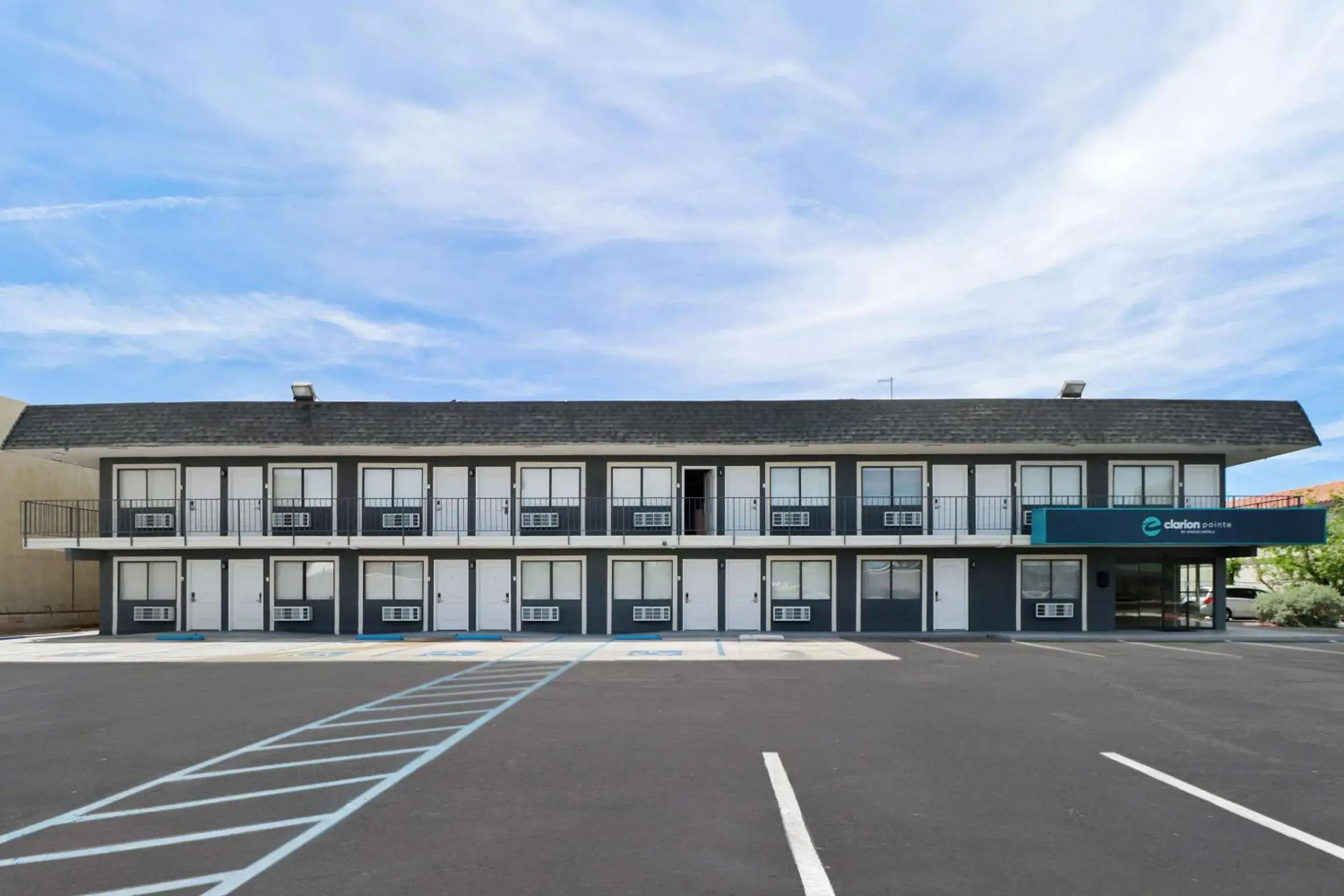 Property building in Clarion Pointe Ridgecrest near China Lake Naval Station Property building in Clarion Pointe Ridgecrest near China Lake Naval Station