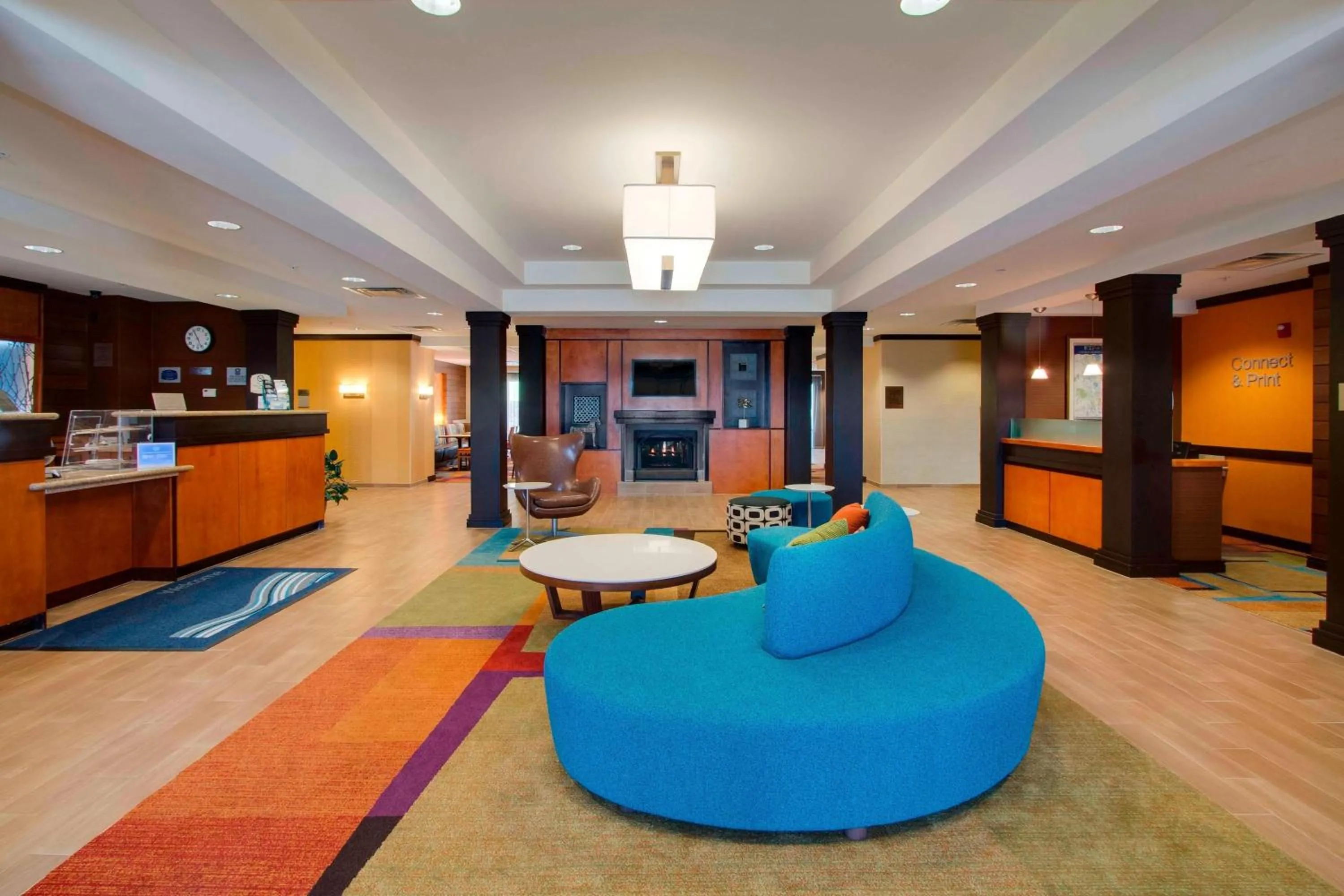 Lobby or reception in Fairfield Inn & Suites by Marriott Clermont