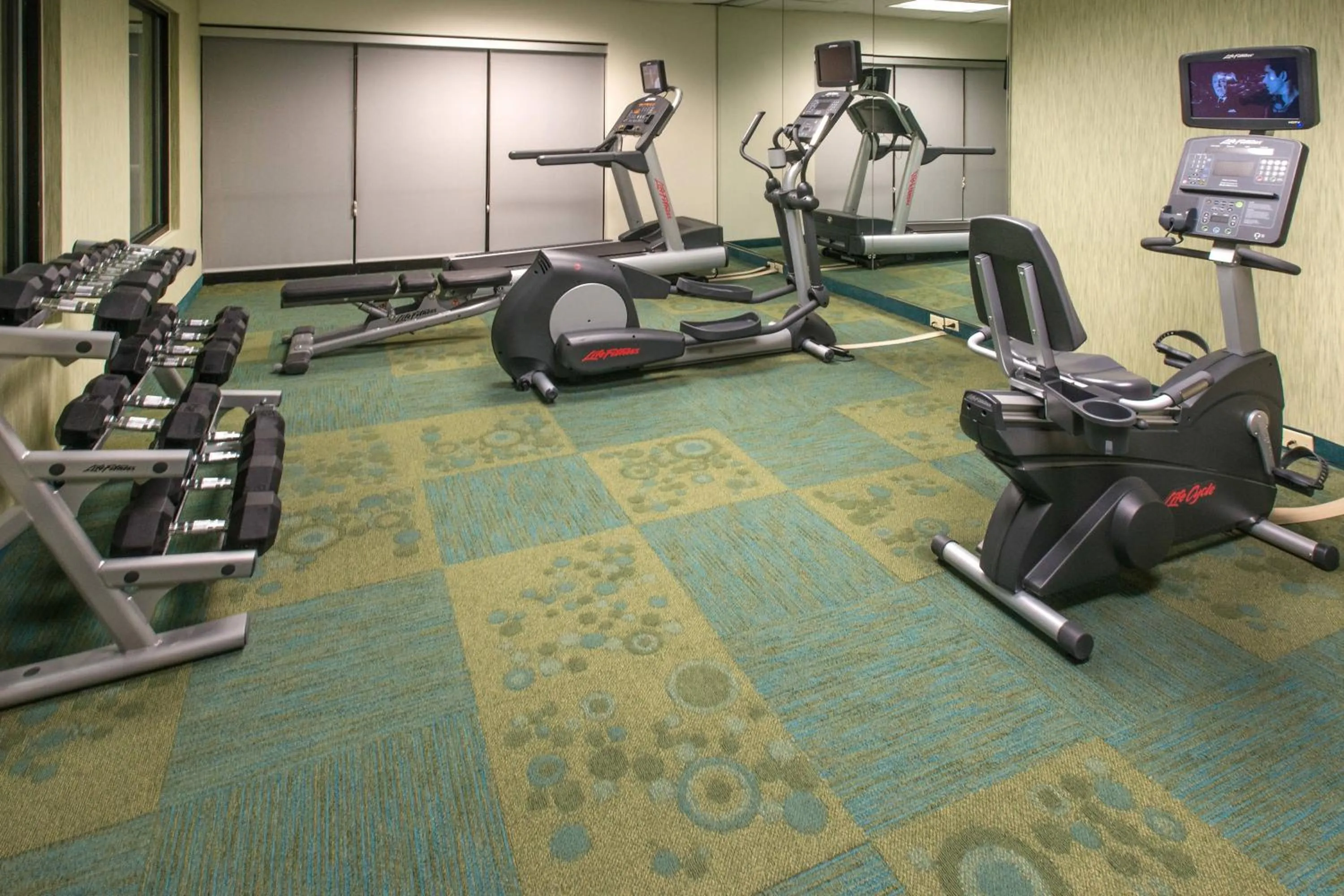 Fitness centre/facilities in SpringHill Suites by Marriott Orlando North-Sanford