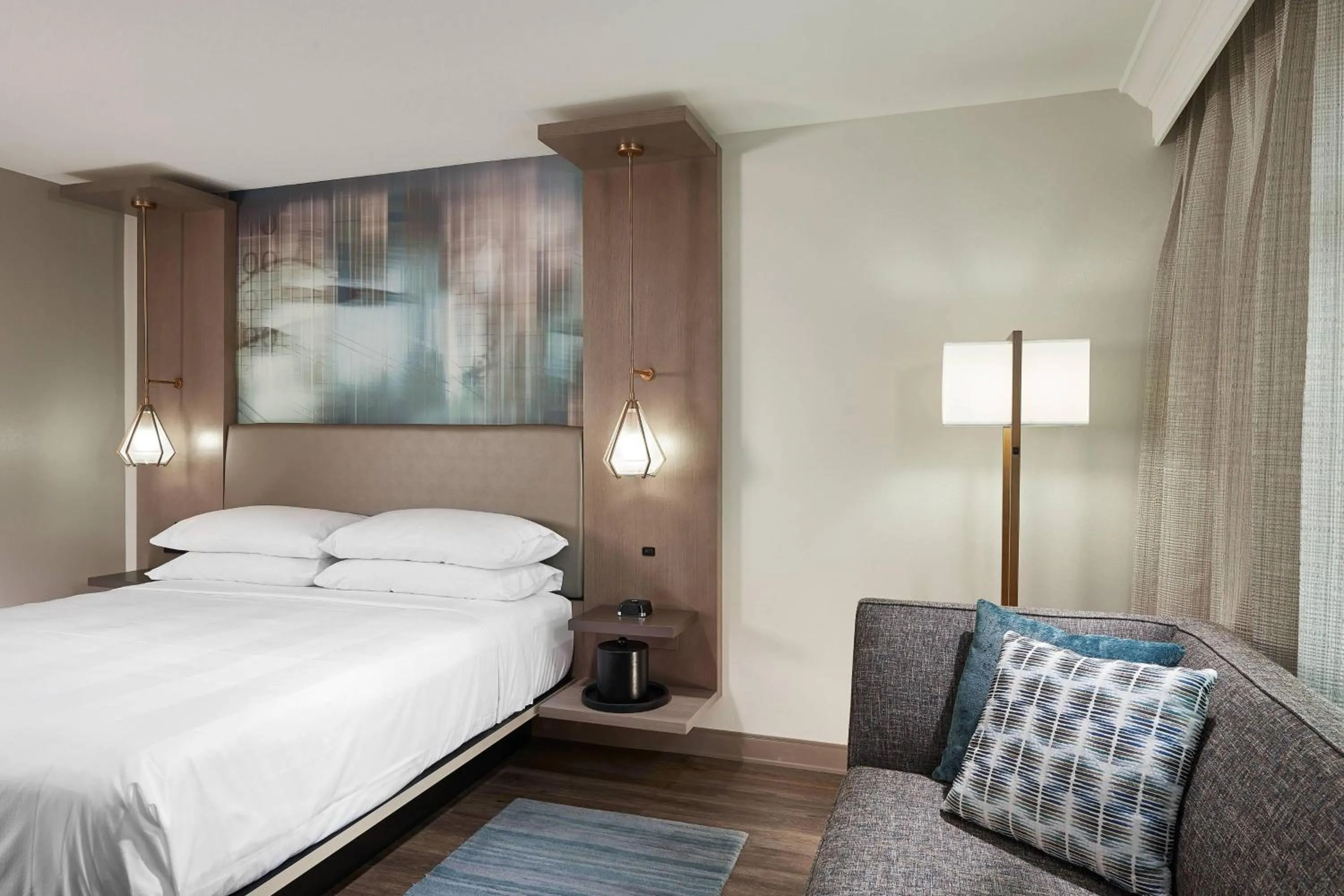 Living room, Bed in Orlando Marriott Lake Mary