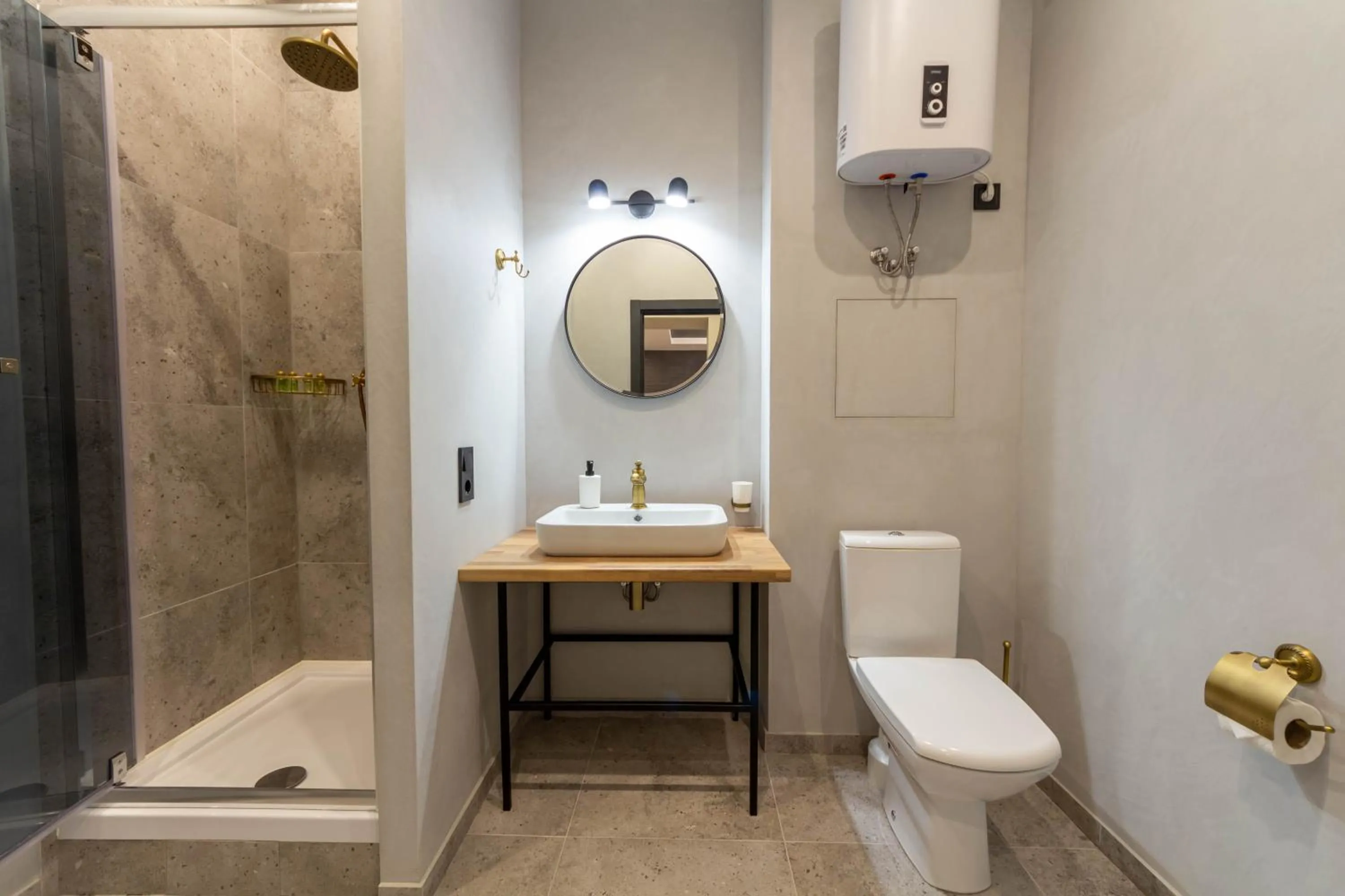Bathroom in Idea Design Apart-Hotel Prorizna