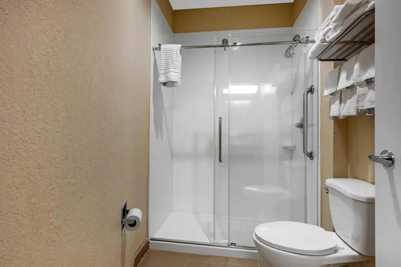 Shower in Comfort Inn & Suites Montgomery East Carmichael Rd