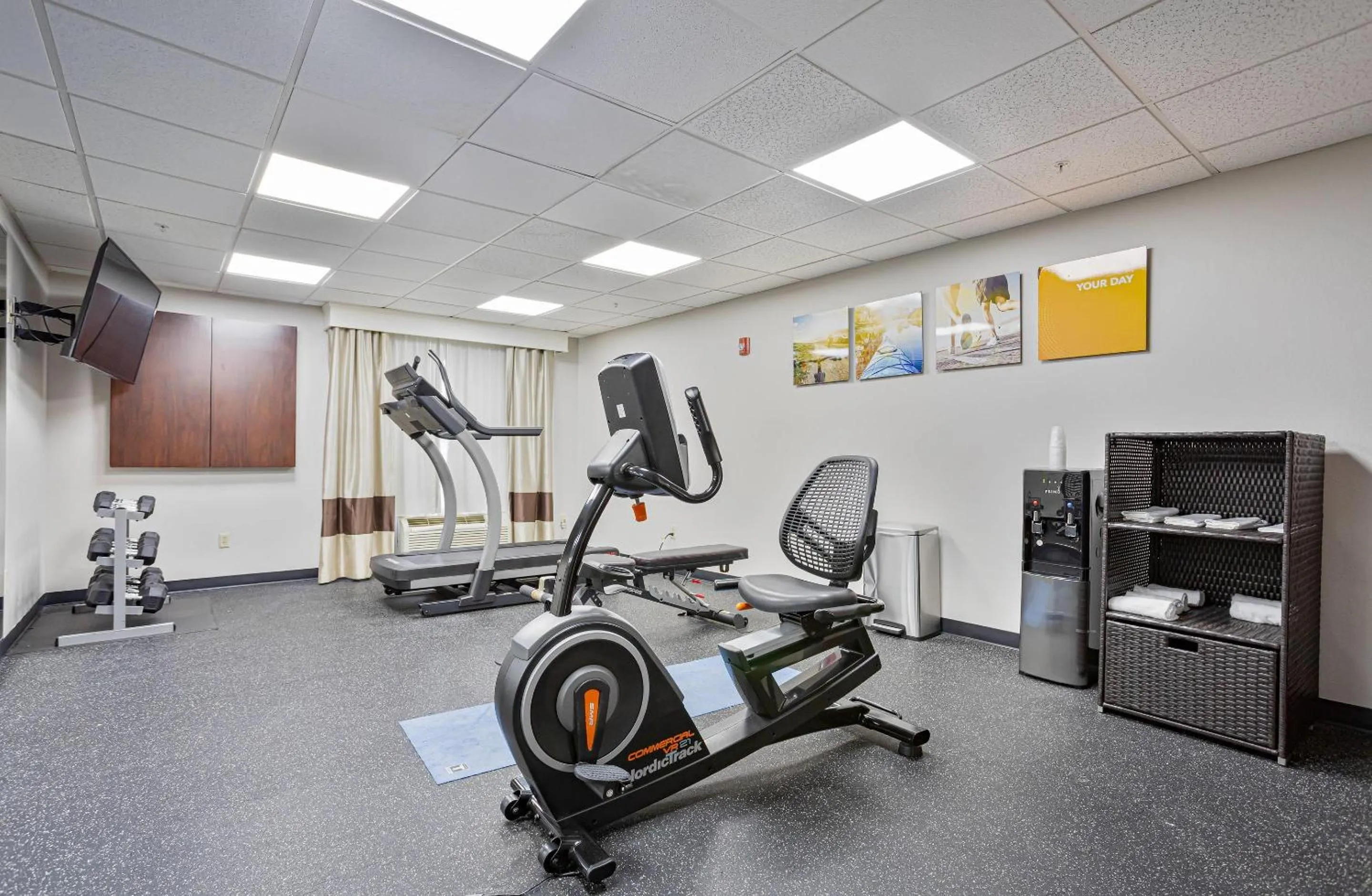 Fitness centre/facilities in Comfort Inn & Suites Montgomery East Carmichael Rd