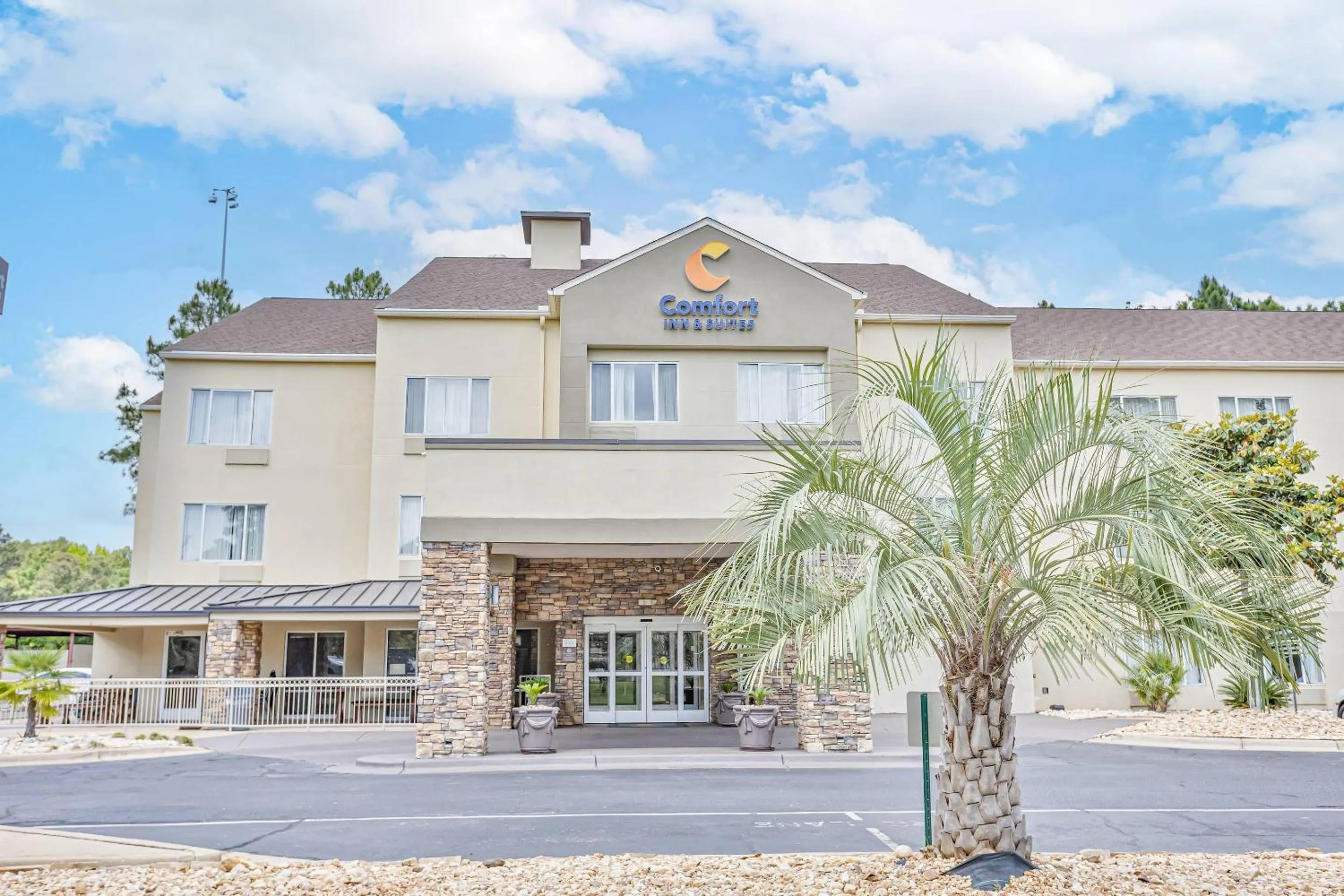 Property building in Comfort Inn & Suites Montgomery East Carmichael Rd