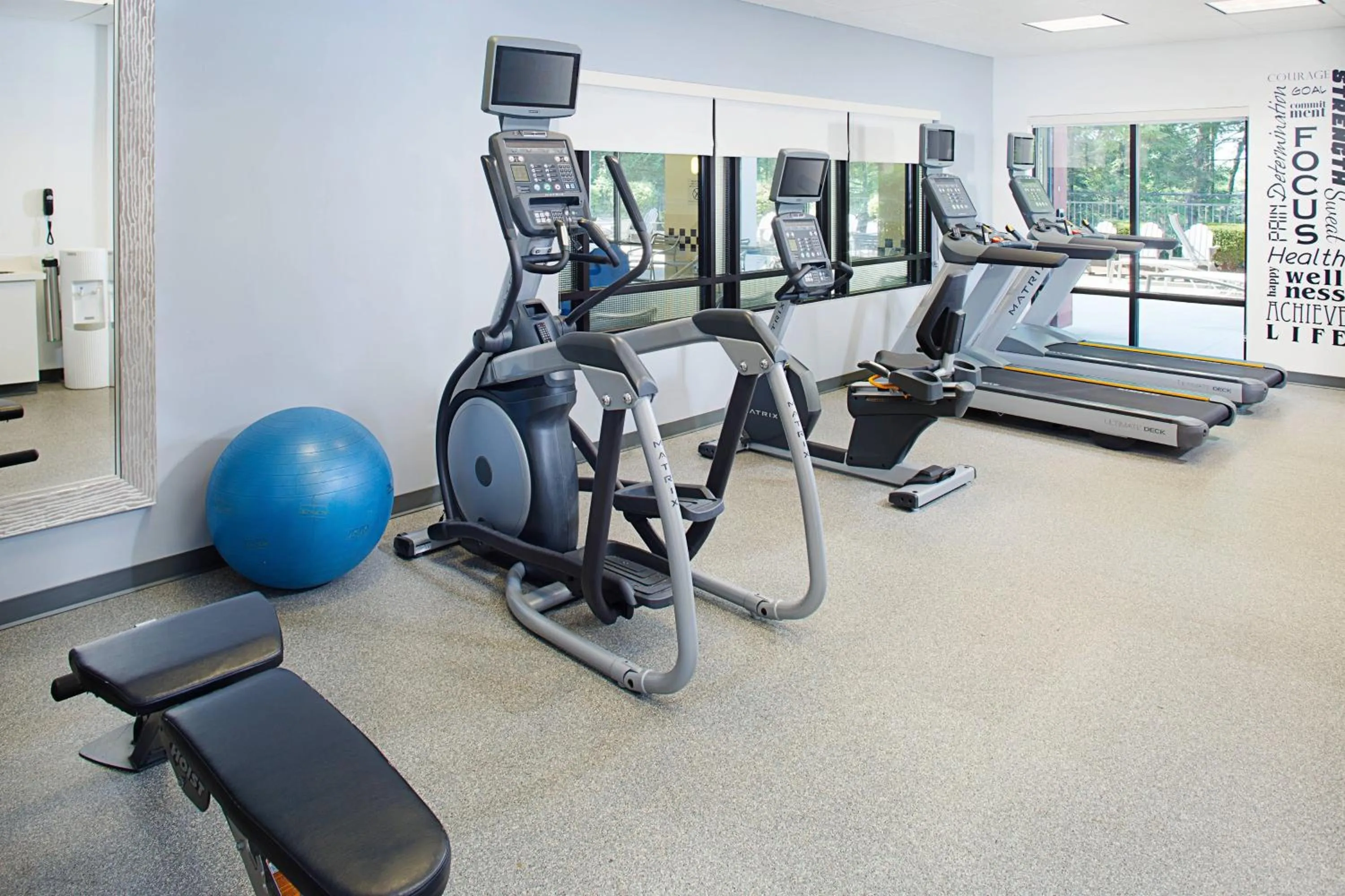 Fitness centre/facilities in SpringHill Suites Manchester-Boston Regional Airport