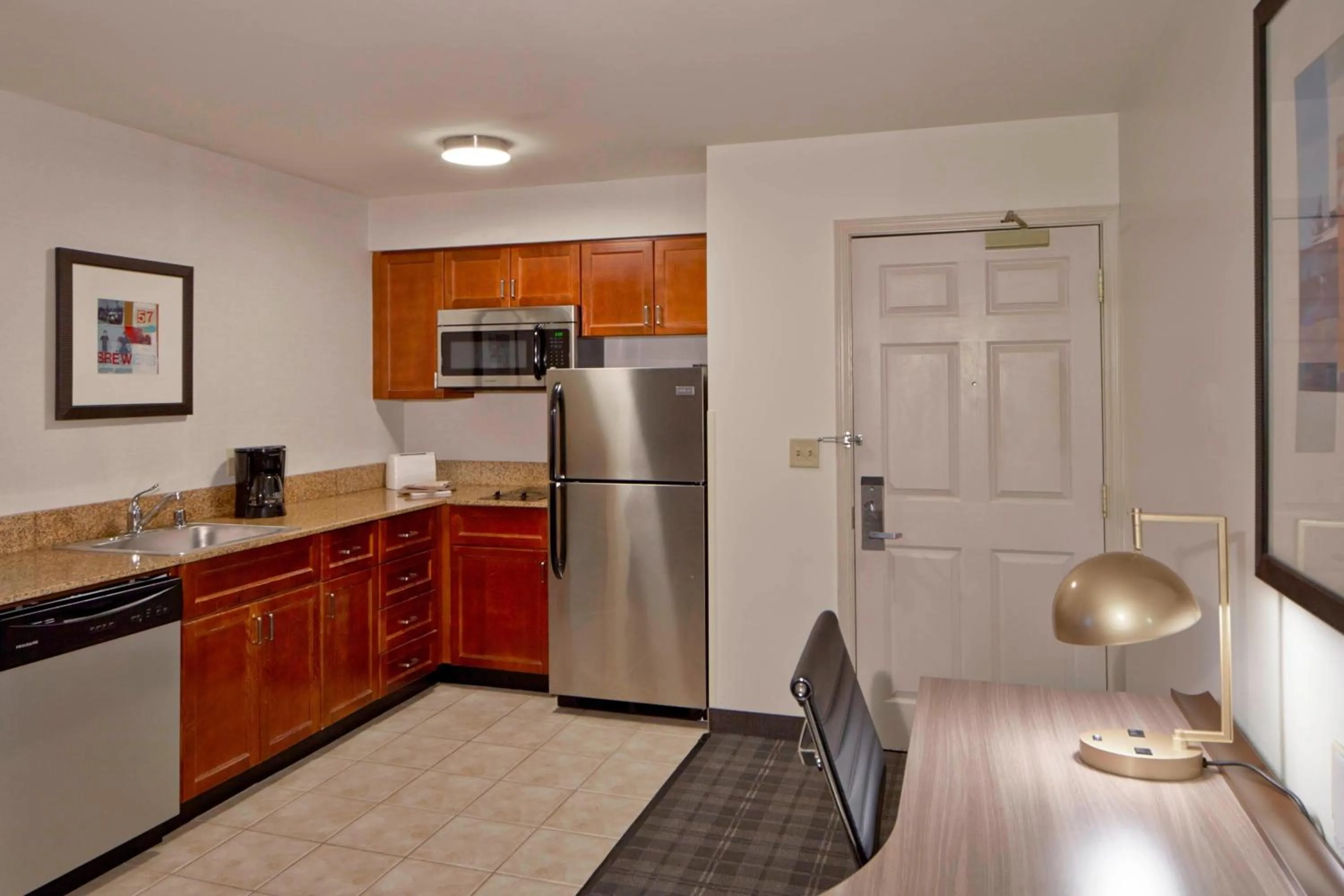 Bedroom in Residence Inn Milwaukee Downtown