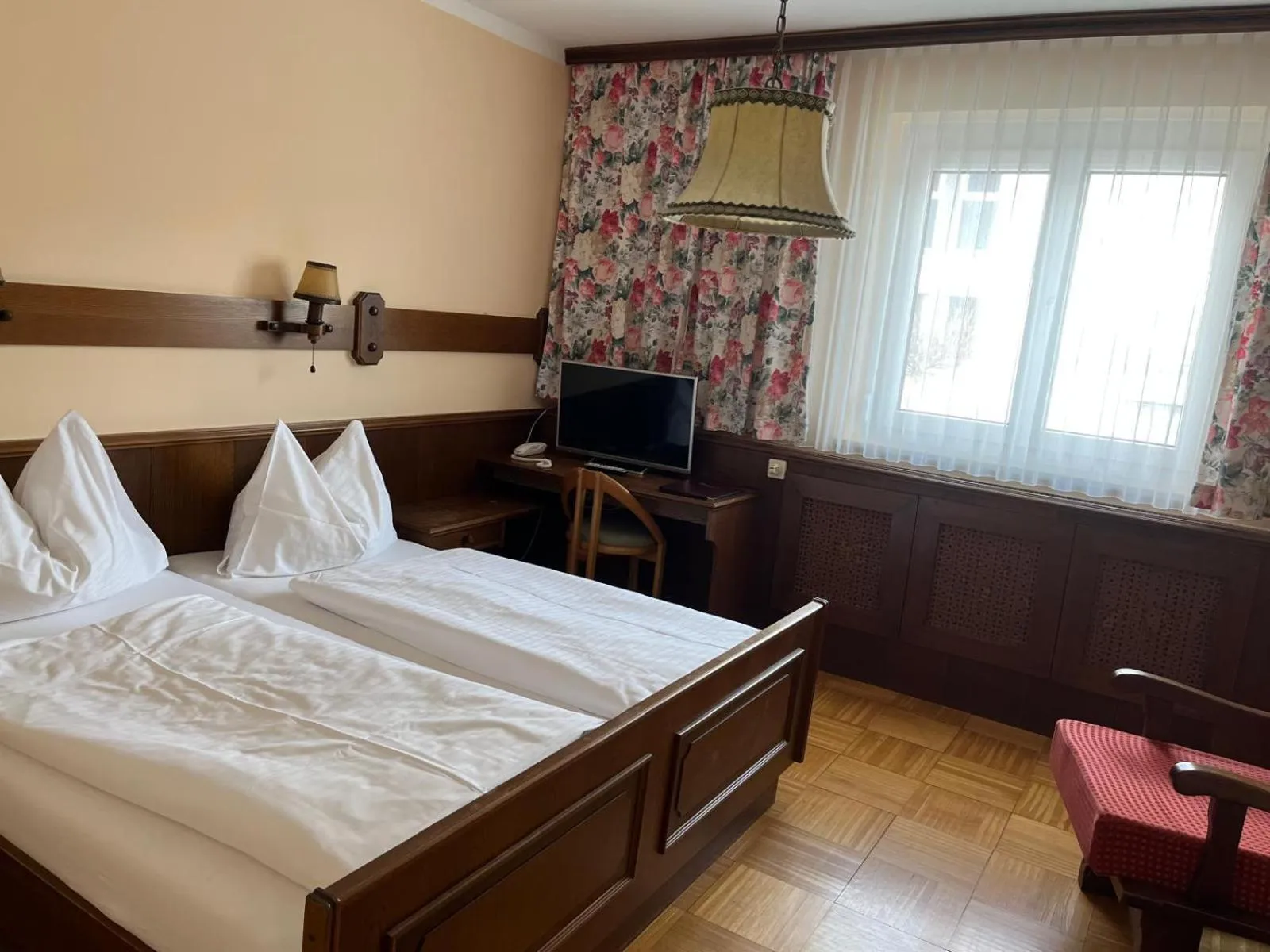 Bed in Gasthof Manner