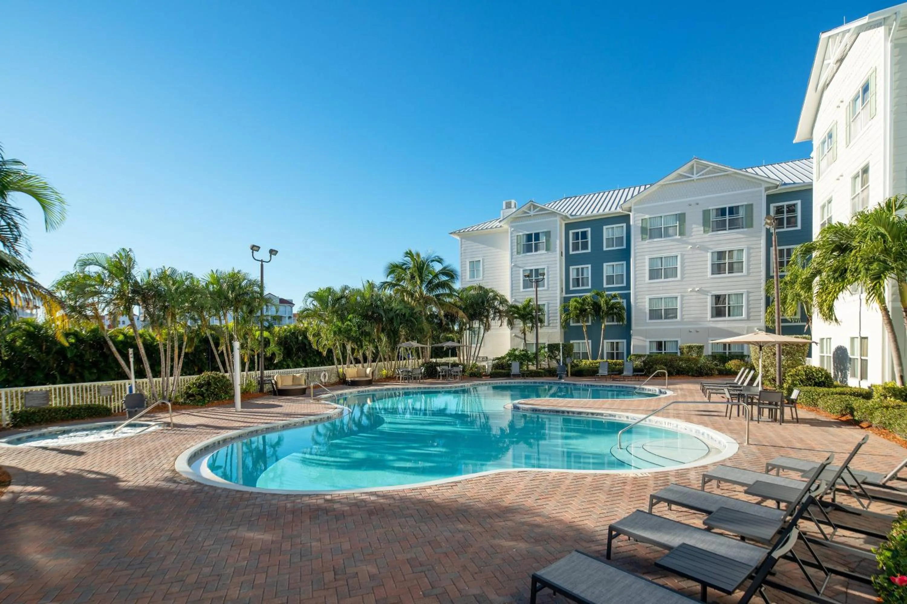 Swimming pool in Residence Inn by Marriott Cape Canaveral Cocoa Beach