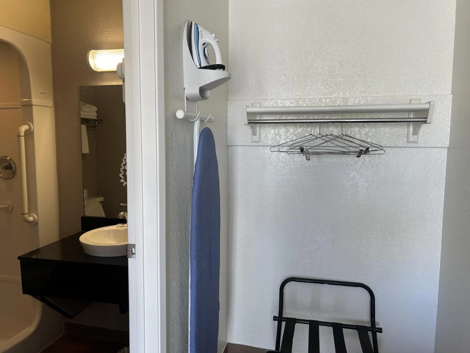 Bathroom in Motel 6-Stanton, CA- Anaheim West