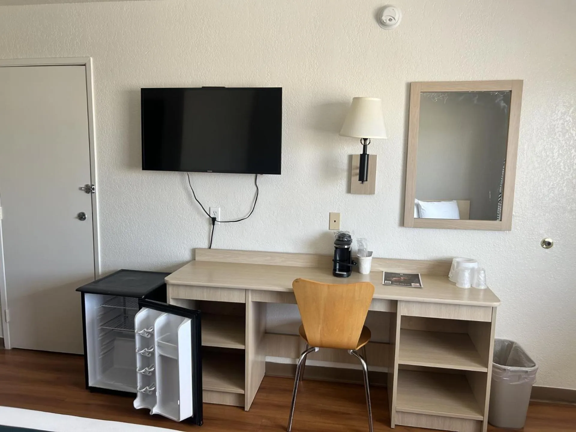 Bed in Motel 6-Stanton, CA- Anaheim West