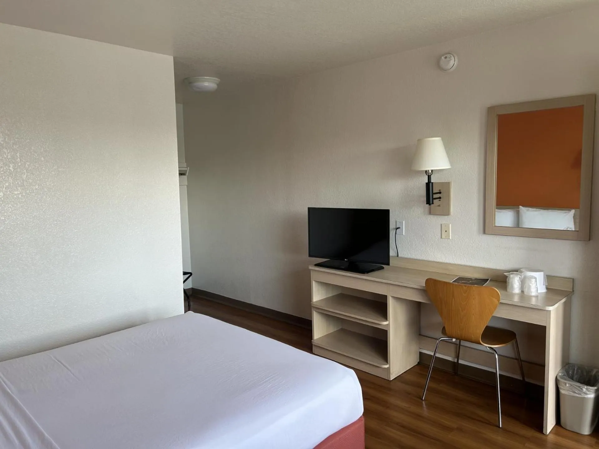 Bed in Motel 6-Stanton, CA- Anaheim West