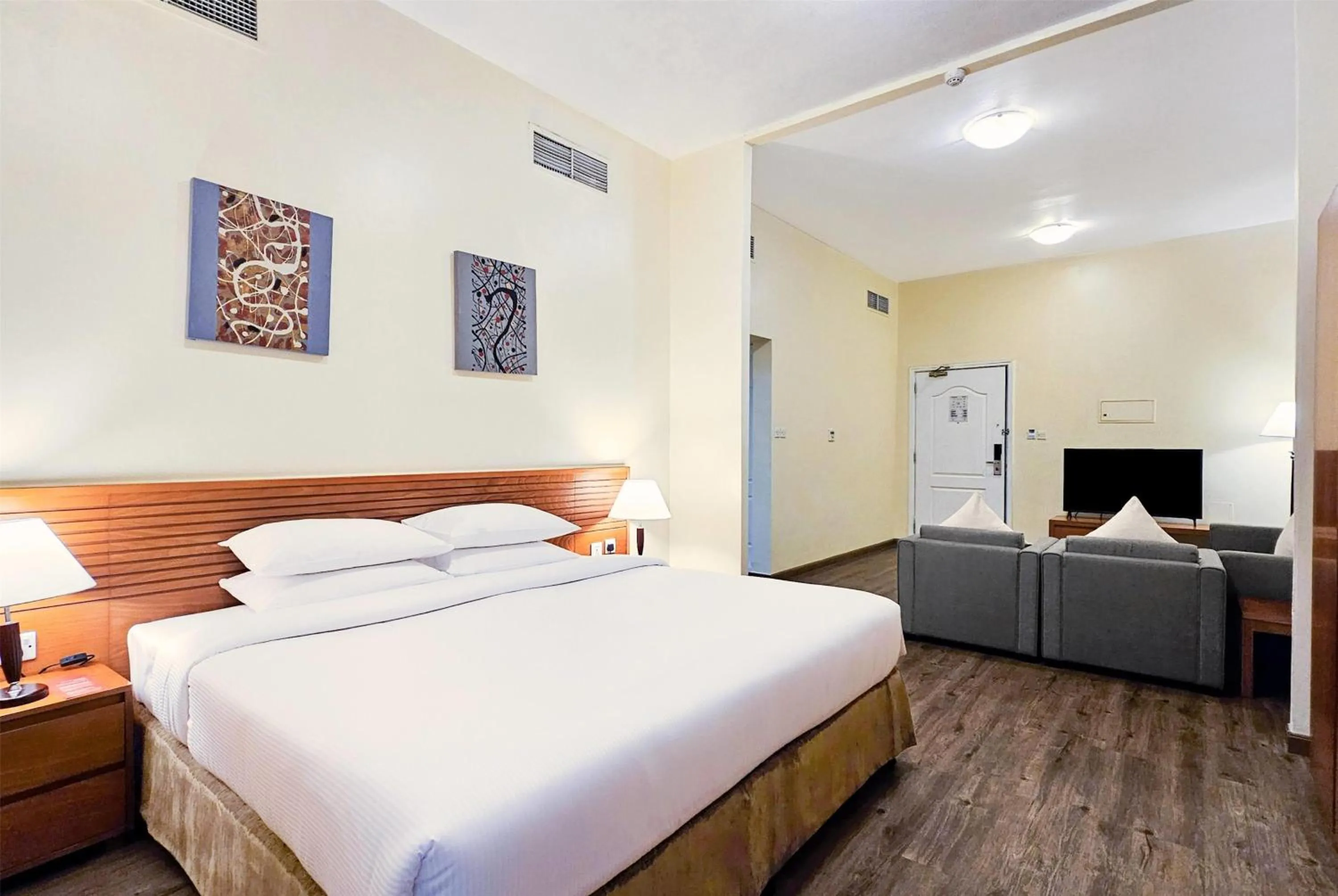 Photo of the whole room, Bed in Ramada Hotel & Suites by Wyndham Ajman