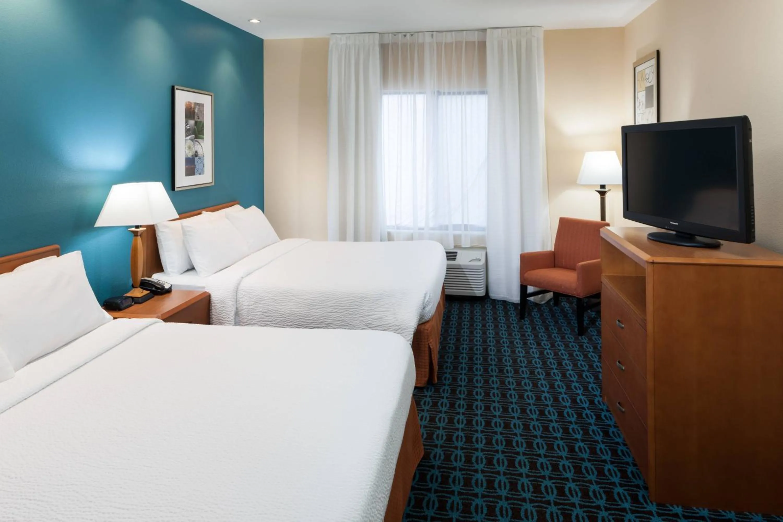 Bedroom, Bed in Fairfield by Marriott Ruston