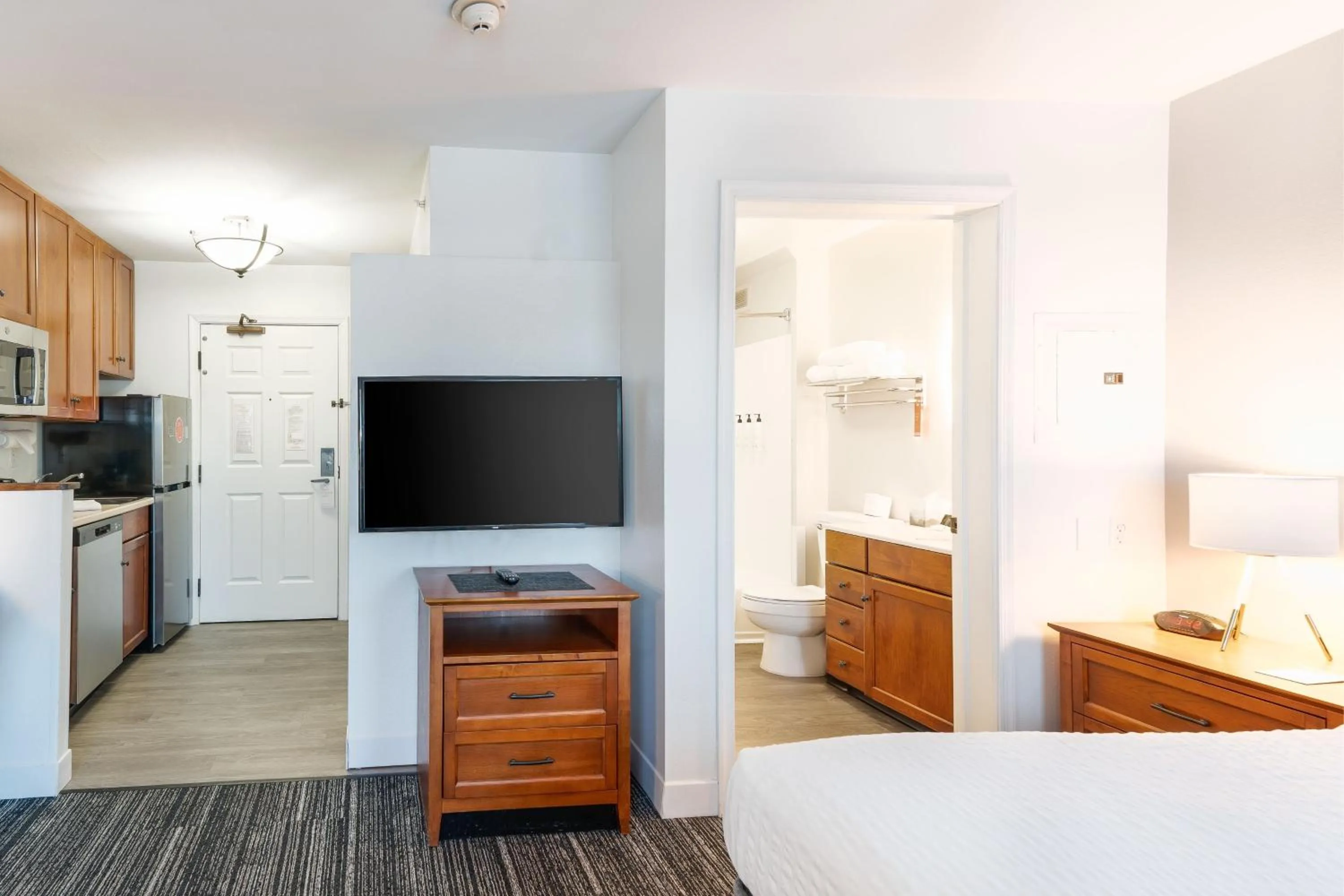 Photo of the whole room, Bed in TownePlace Suites Stafford