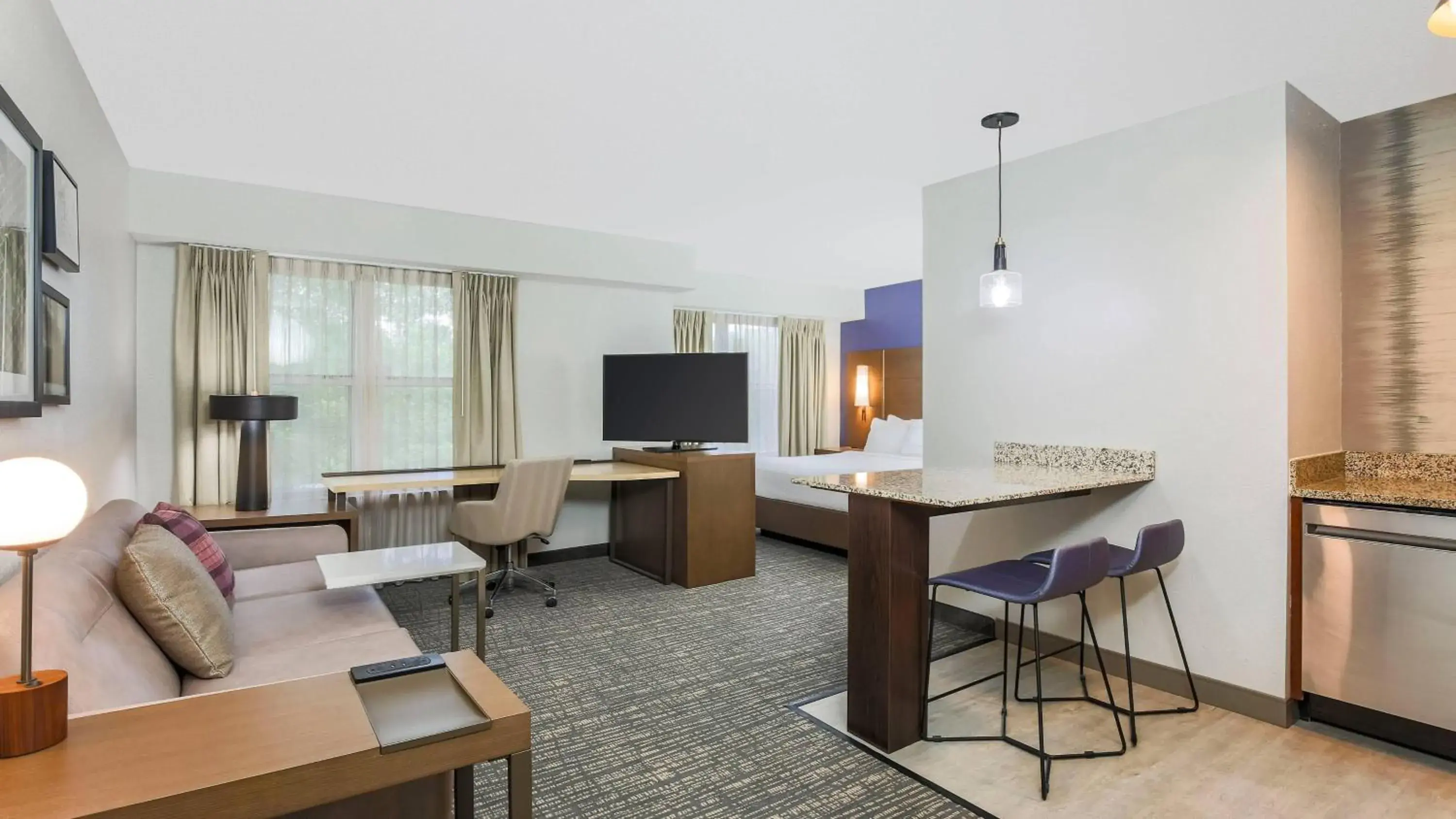 King Studio with Sofa Bed in Residence Inn by Marriott Monroe King Studio with Sofa Bed in Residence Inn by Marriott Monroe