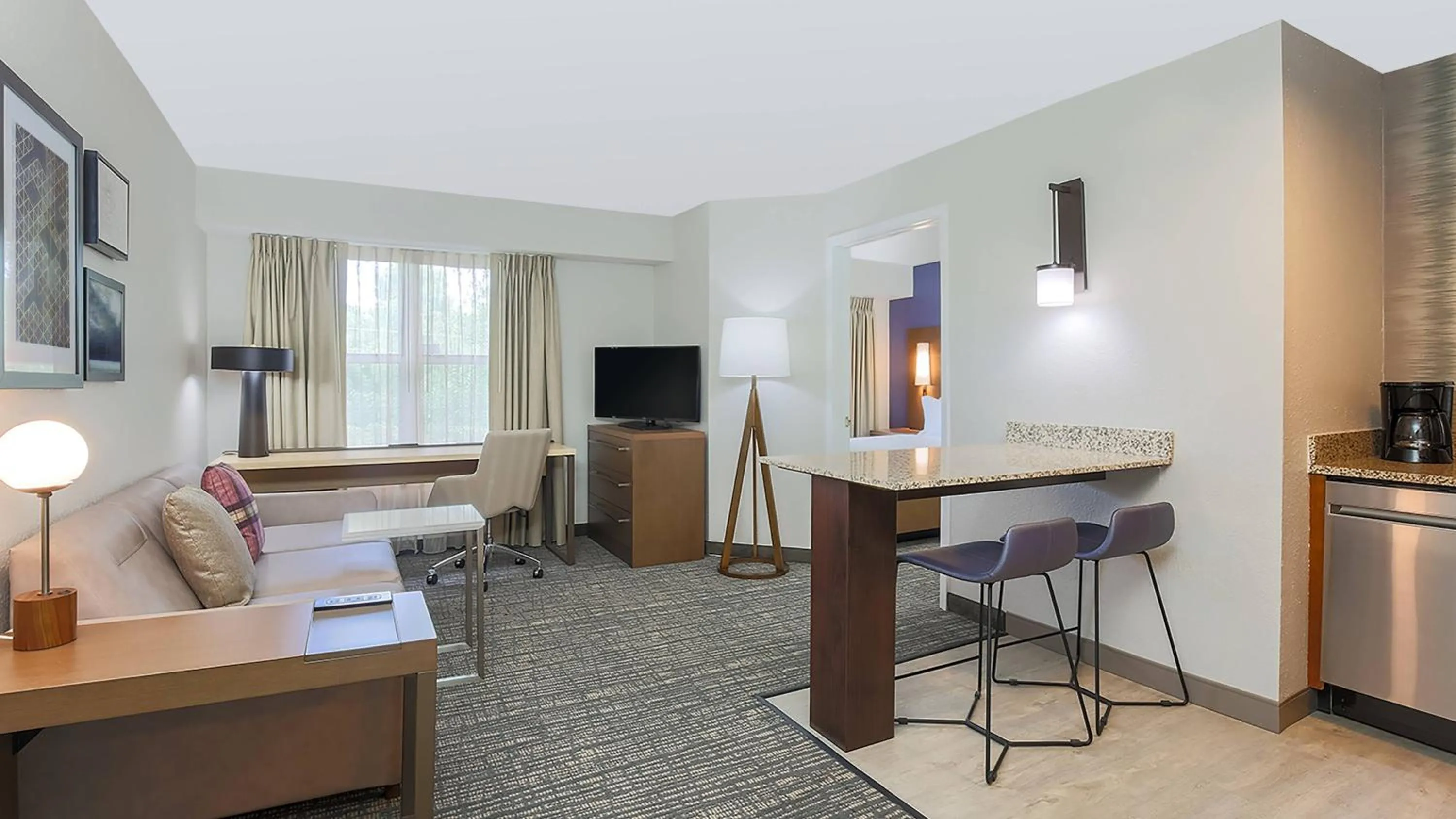 Bed in Residence Inn by Marriott Monroe