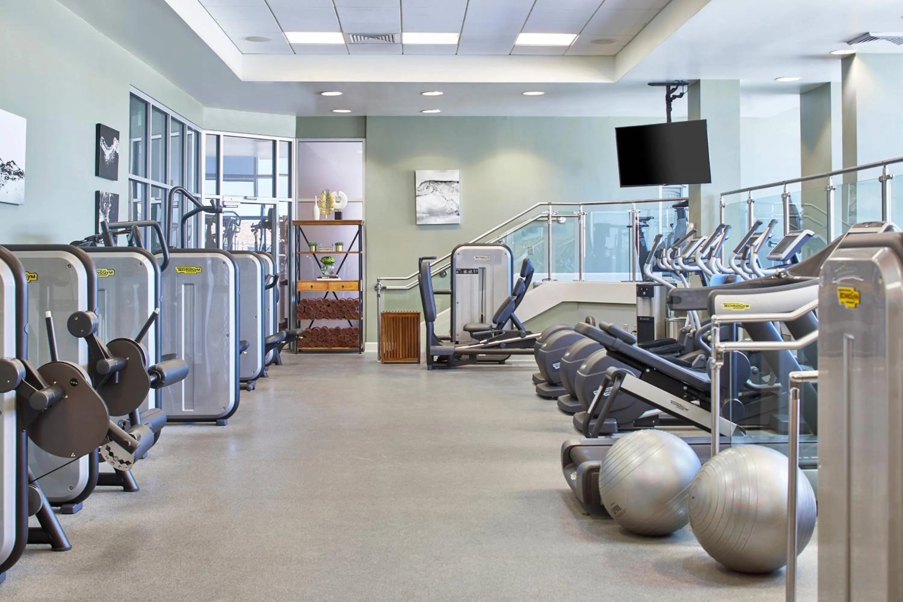 Fitness centre/facilities in The Battle House Renaissance Mobile Hotel & Spa