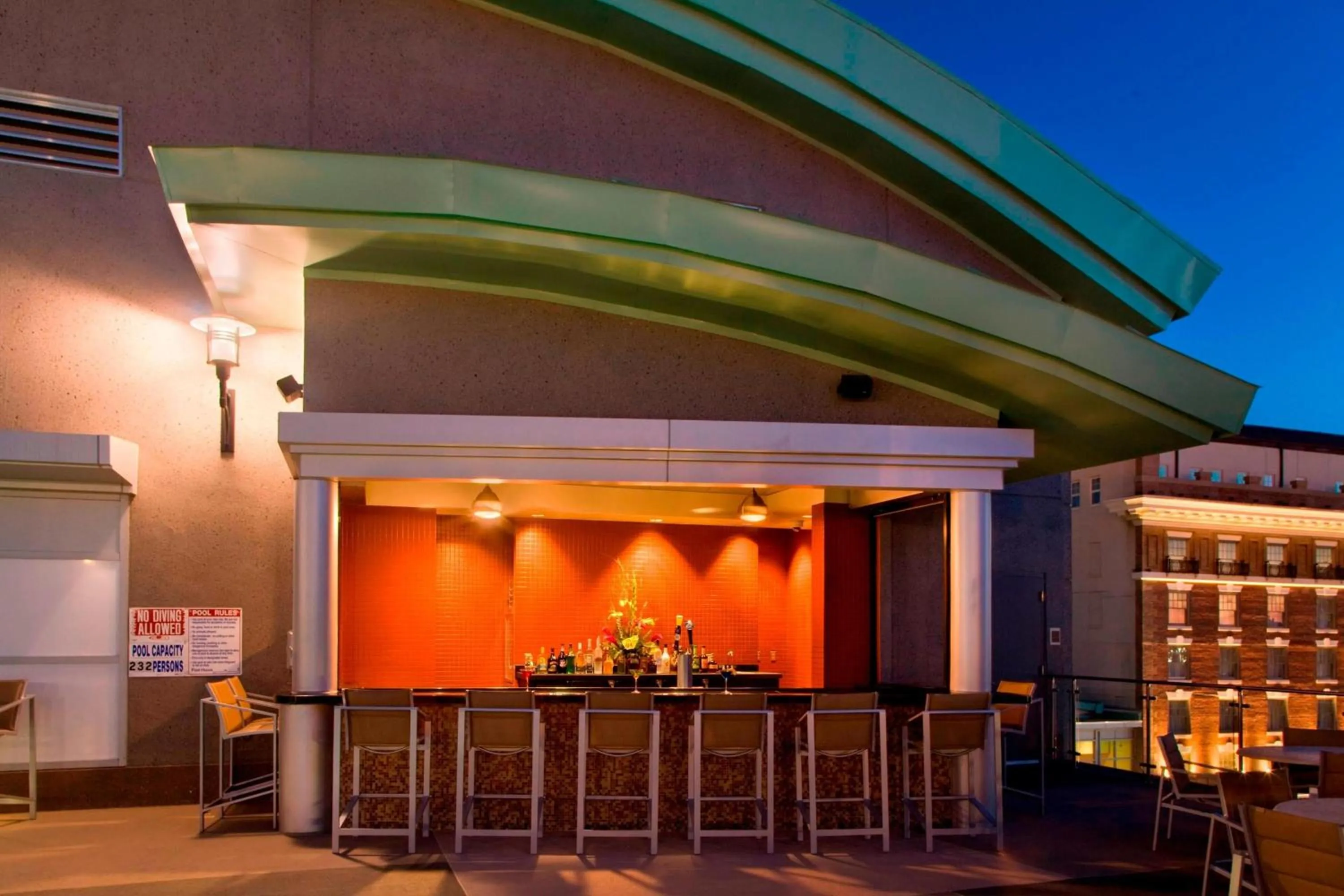 Swimming pool in The Battle House Renaissance Mobile Hotel & Spa