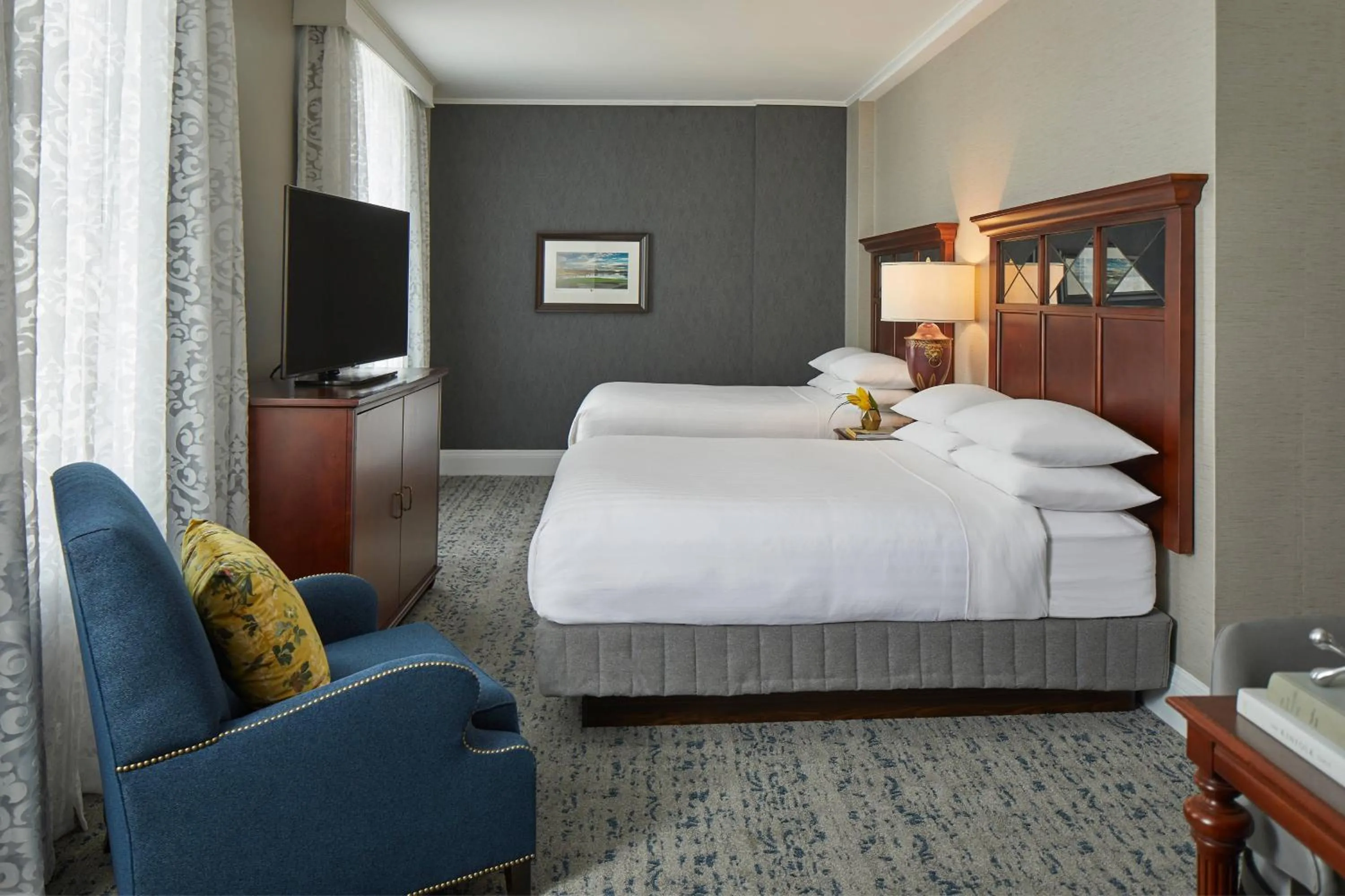 Photo of the whole room, Bed in The Battle House Renaissance Mobile Hotel & Spa