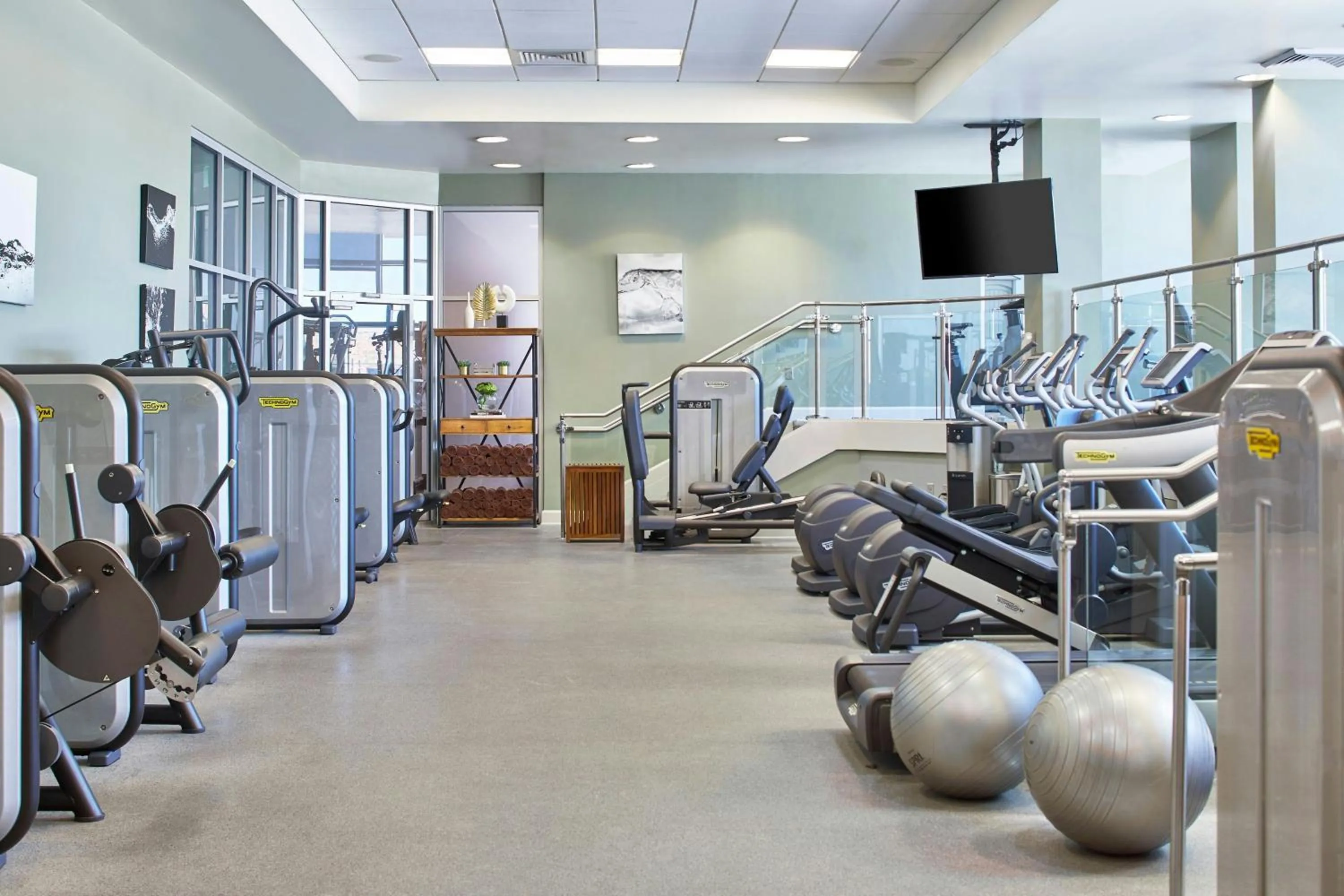Fitness centre/facilities in The Battle House Renaissance Mobile Hotel & Spa